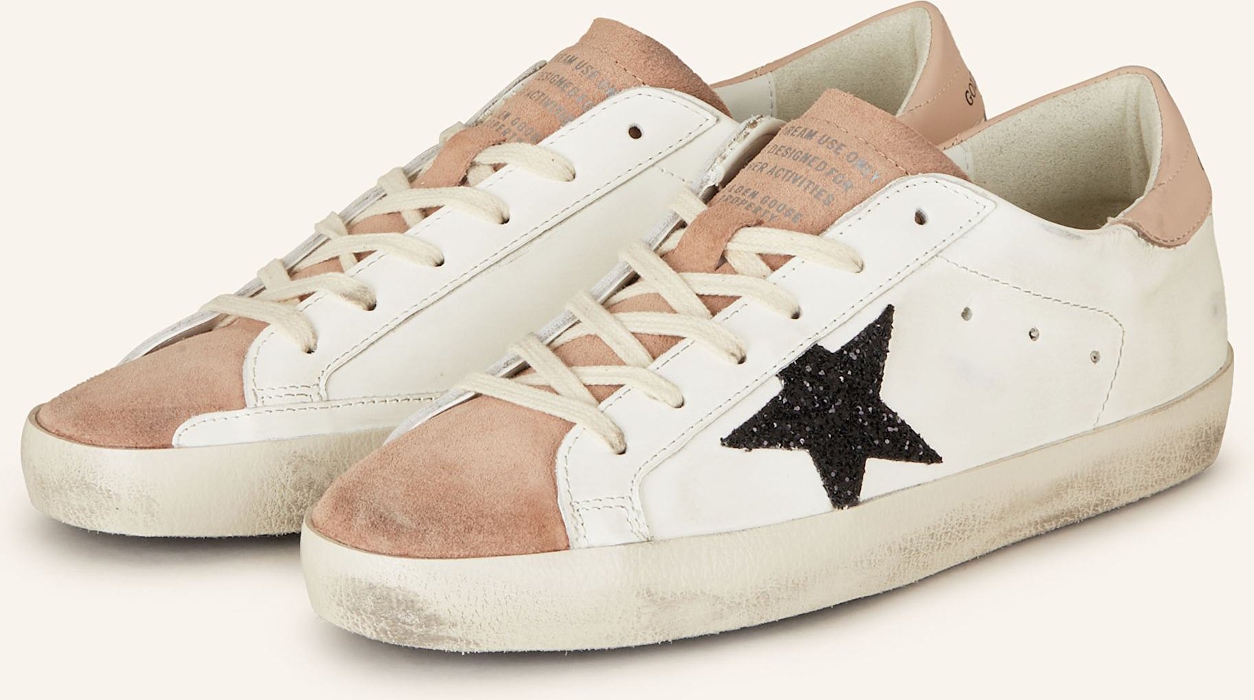 Golden Goose Sneaker Super-Star weiss