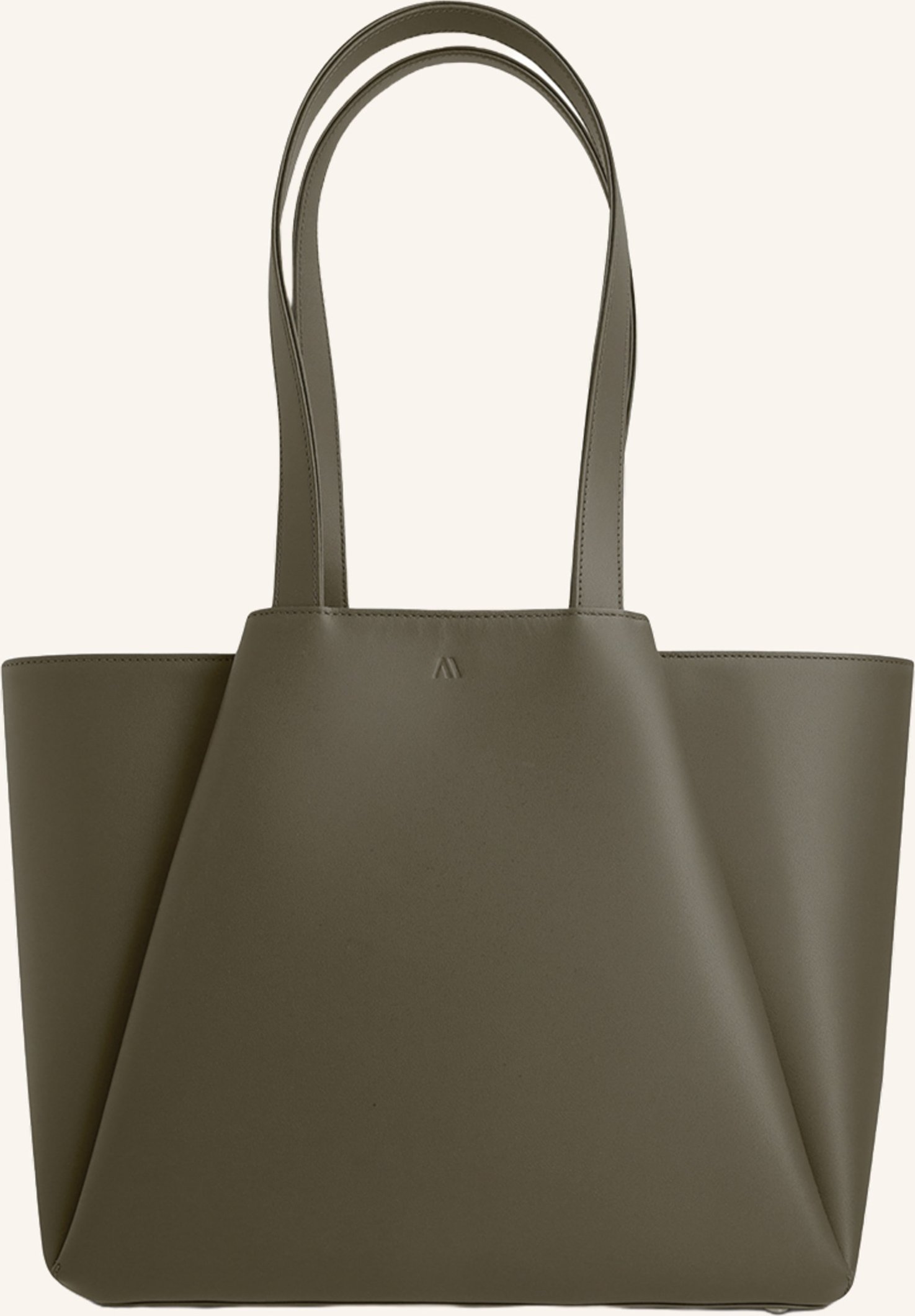 Kaai Schultertasche Midi Pyramid gruen