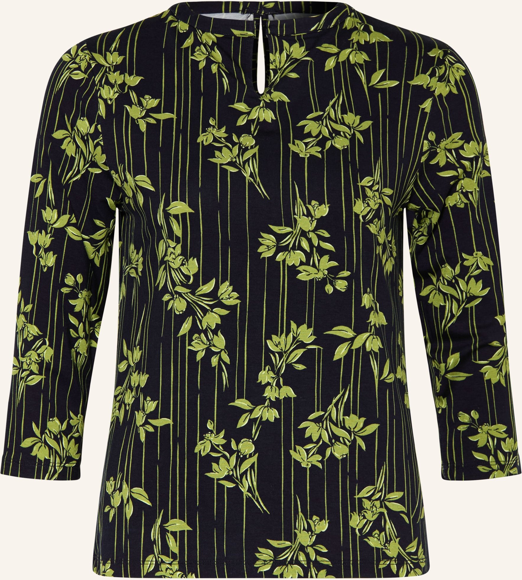 Hobbs Blusenshirt Julia Mit 3/4-Arm blau