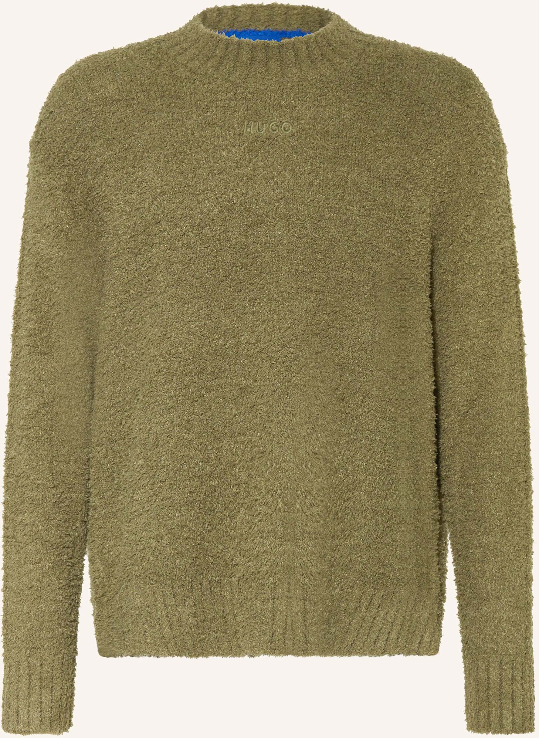 Hugo Blue Pullover Sanou gruen