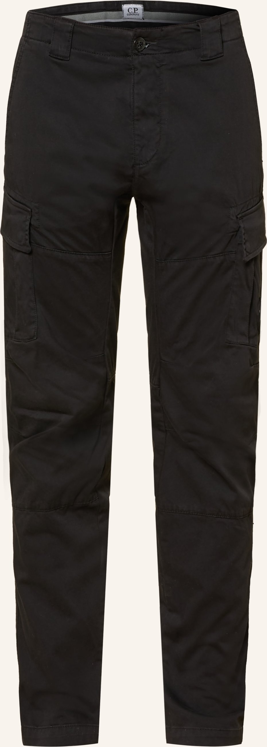 C.P. Company Cargohose Ergonomic Fit schwarz