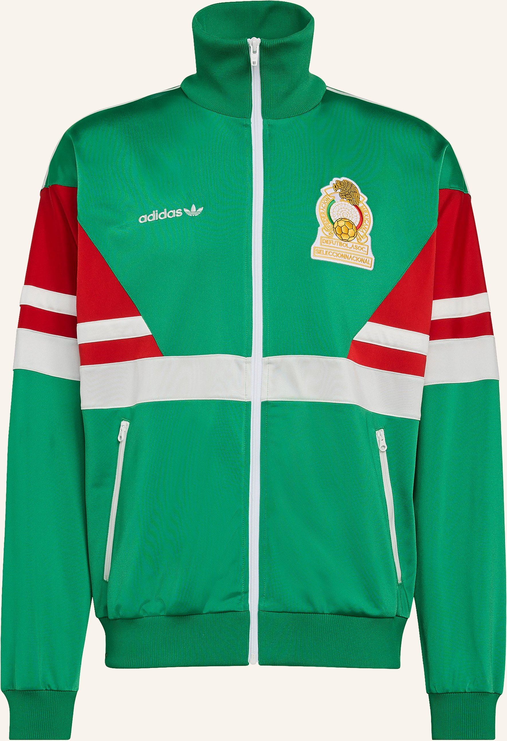 Thumbnail - Adidas Trainingsjacke Mexiko 86 gruen