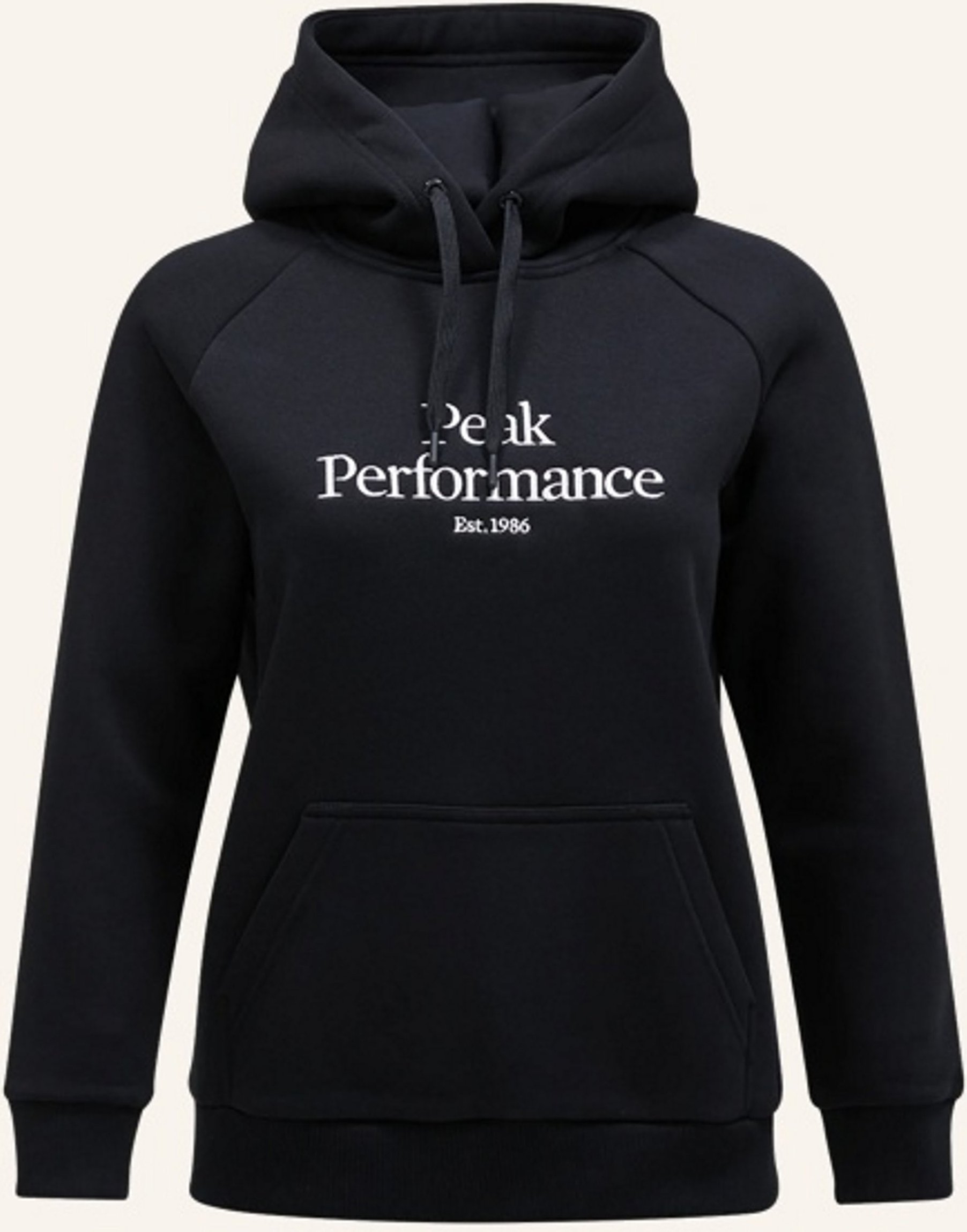 Thumbnail - Peak Performance Hoody Original Hood schwarz