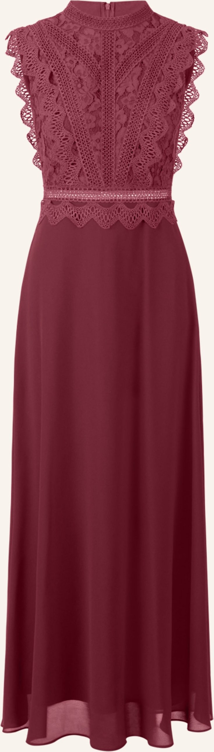 Thumbnail - Apart Abendkleid Mit Lochspitze rot