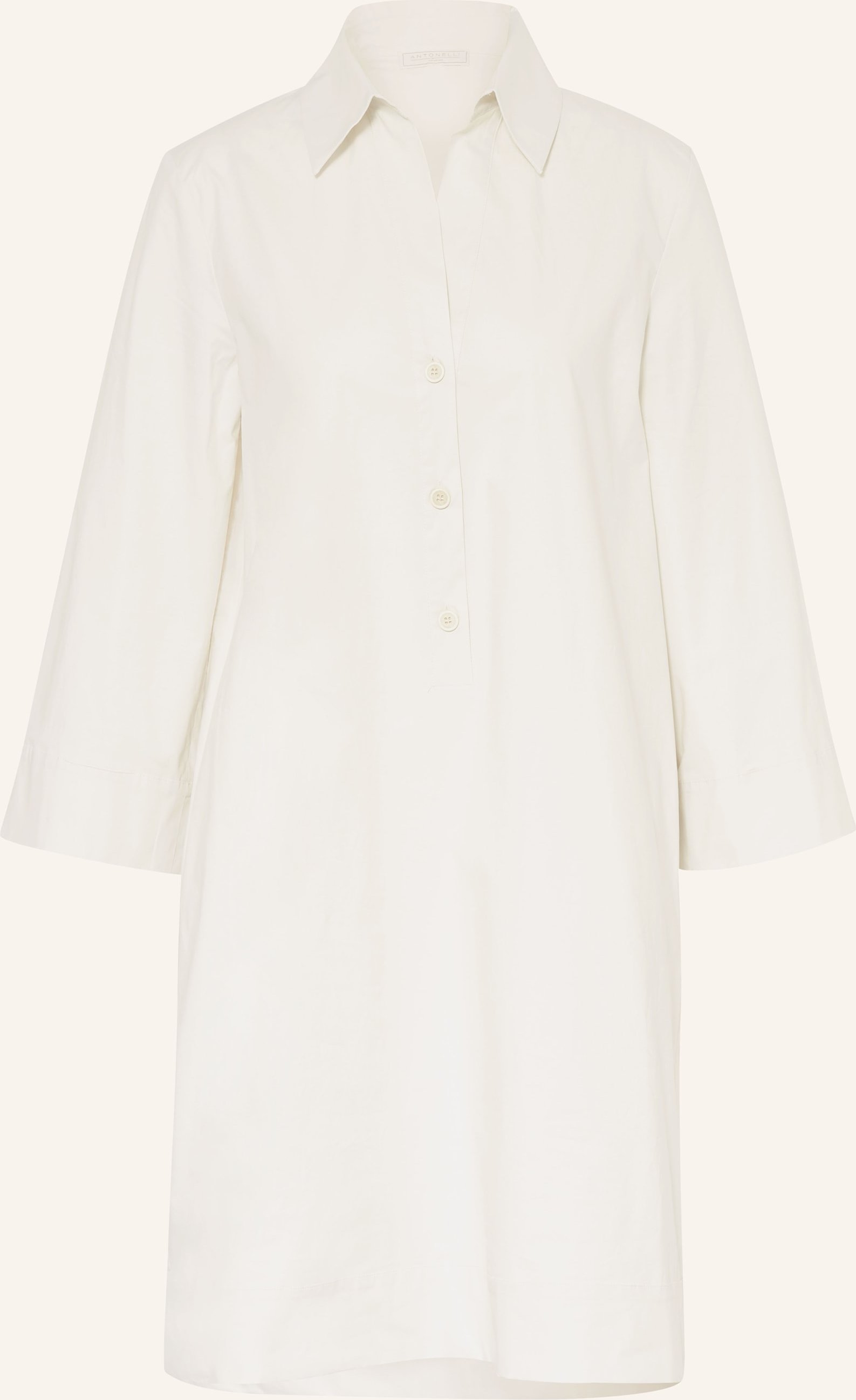 Antonelli Firenze Hemdblusenkleid Mameli Mit 3/4-Arm beige