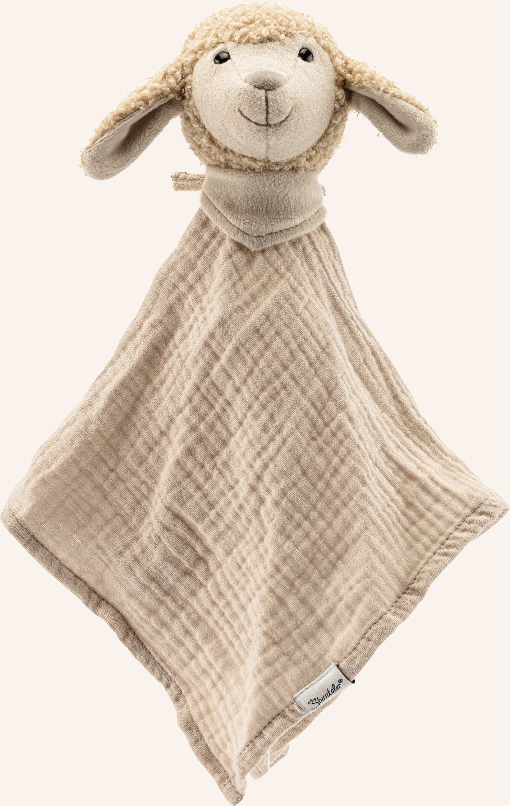 Thumbnail - Sterntaler Schmusetuch L Schaf Flocke beige
