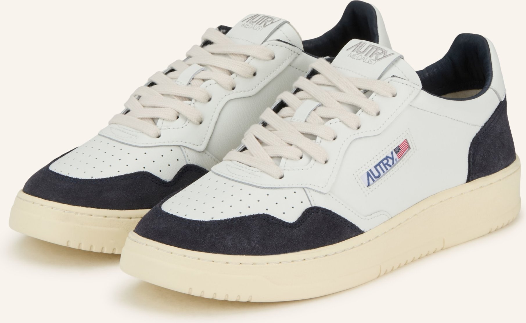 Autry Sneaker Medalist Low Ft weiss