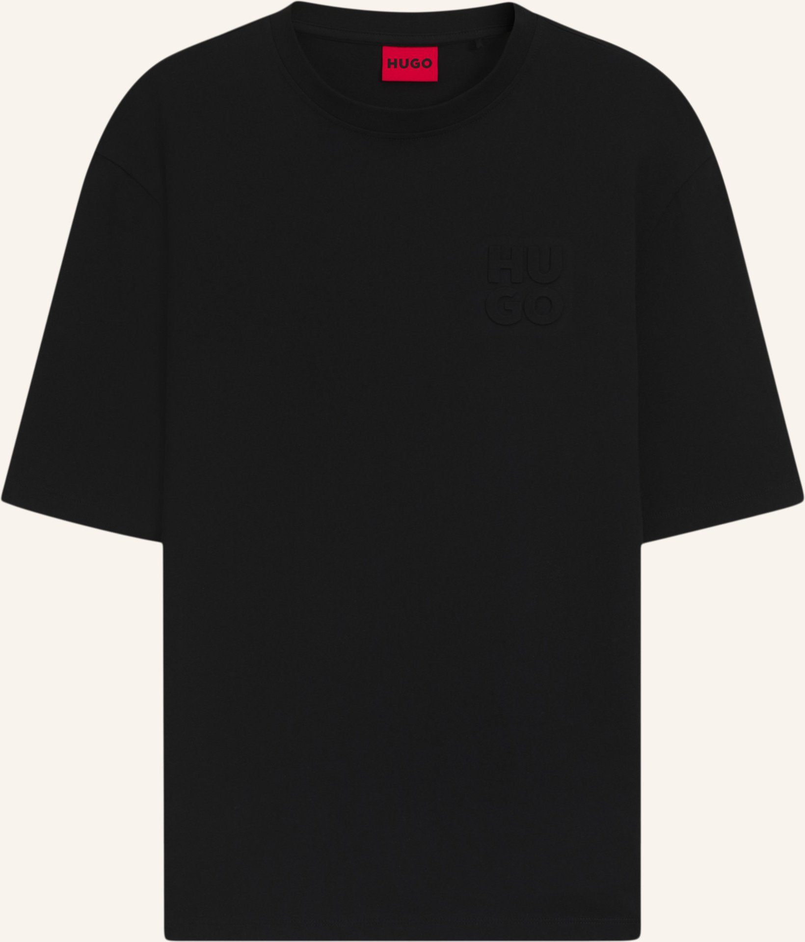 Hugo T-Shirt Dleek_In Relaxed Fit schwarz