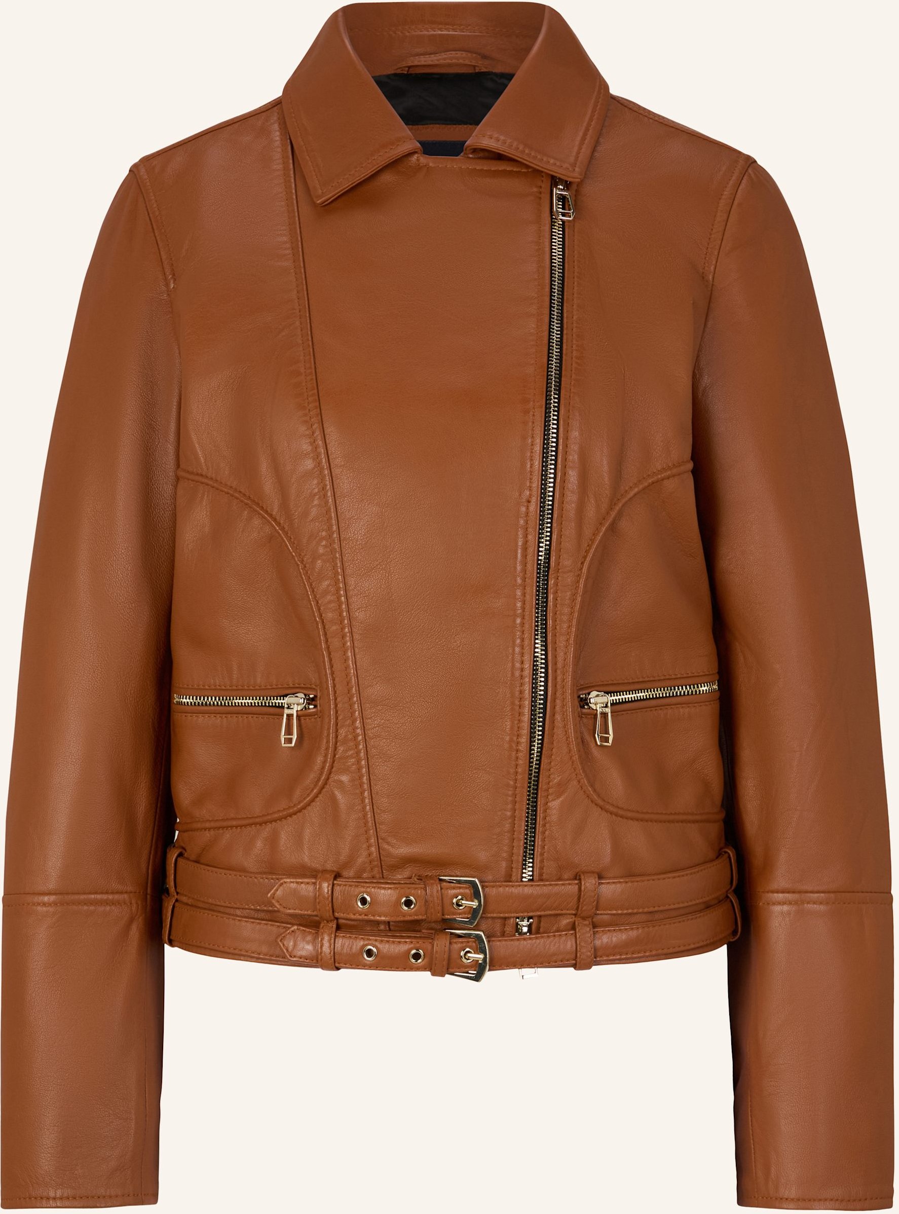 Joop! Lederjacke braun