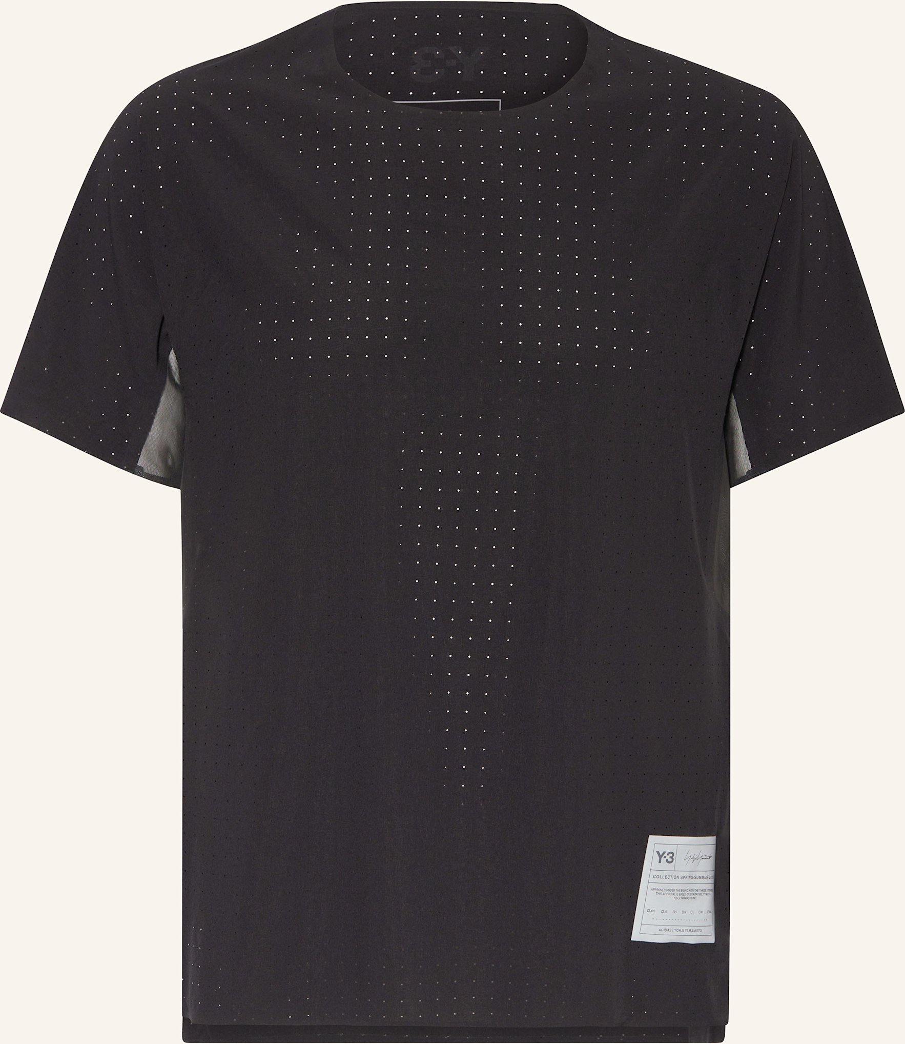 Y-3 Laufshirt Running schwarz