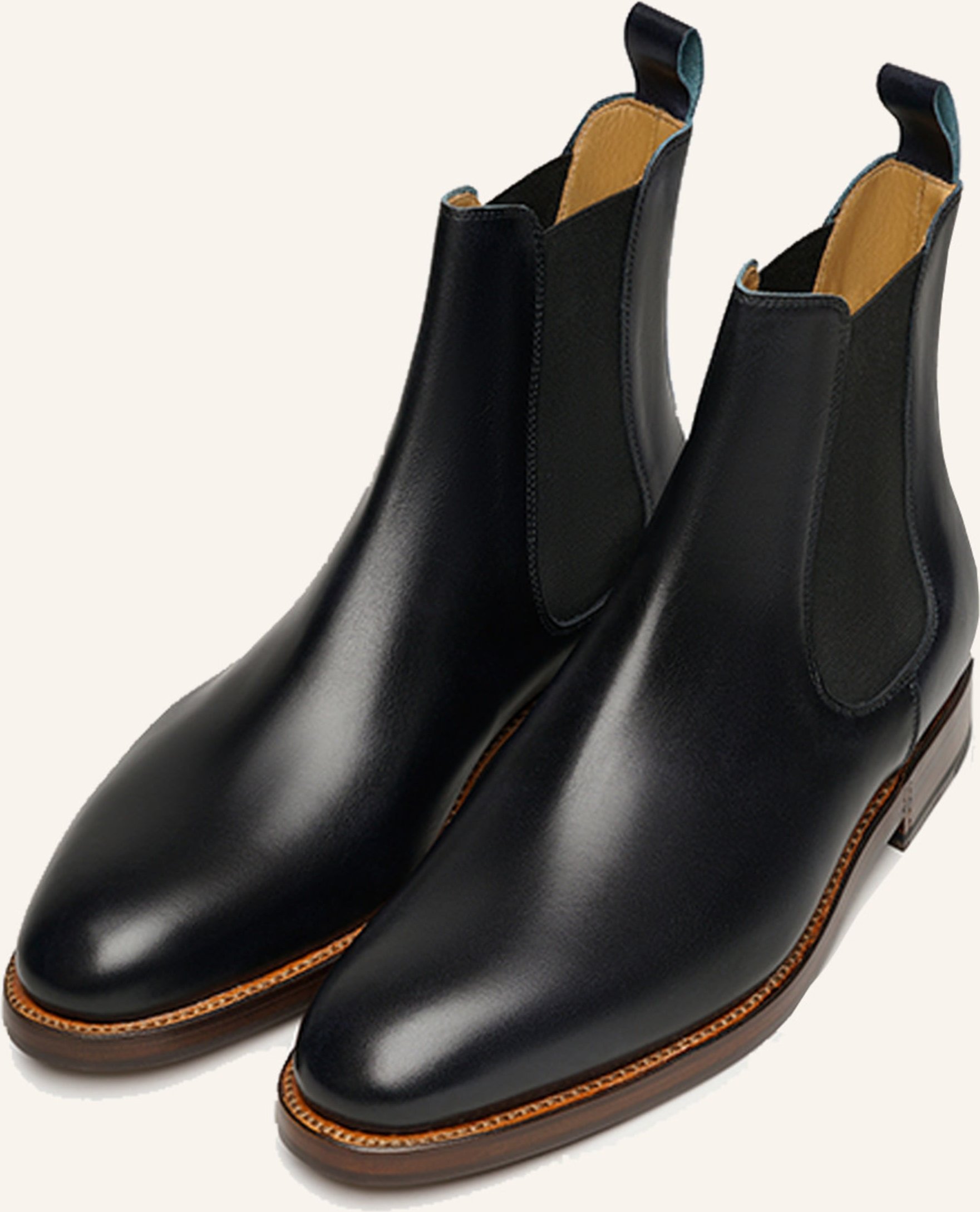 Heinrich Dinkelacker Boots Luzern Plain Tc blau