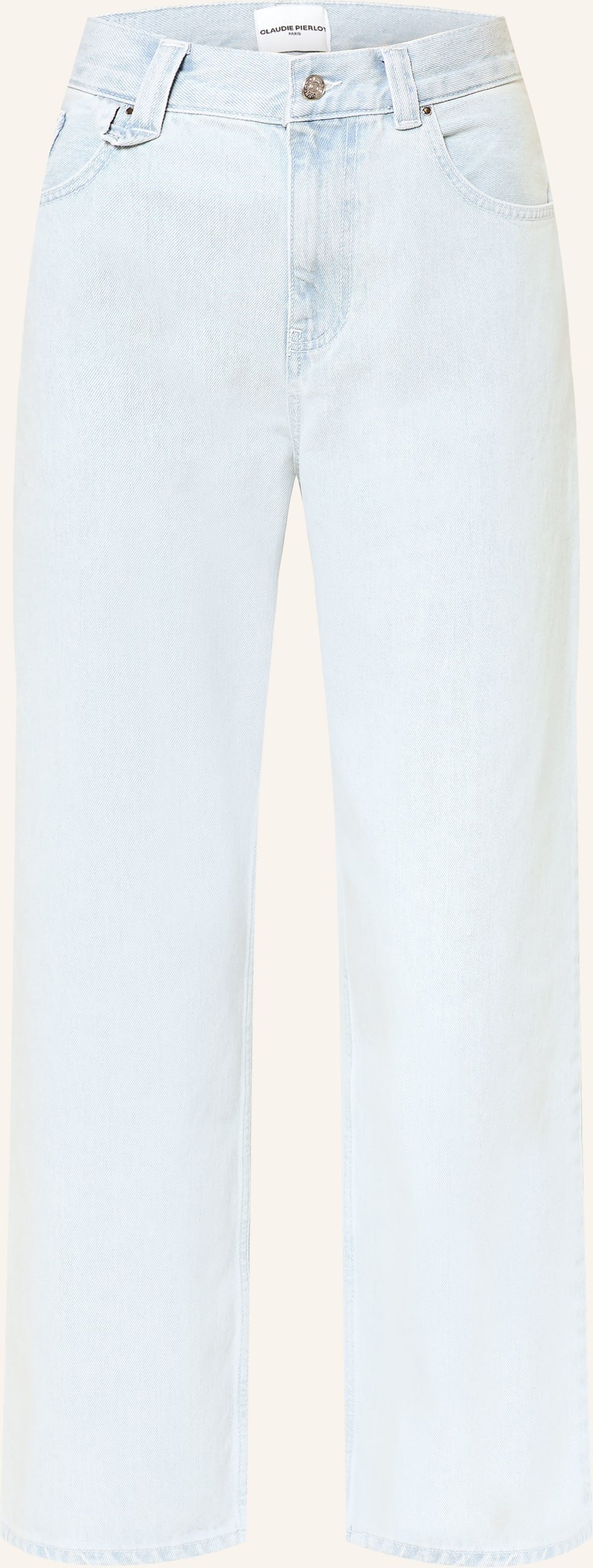 Claudie Pierlot Wide Leg Jeans Dianebis blau