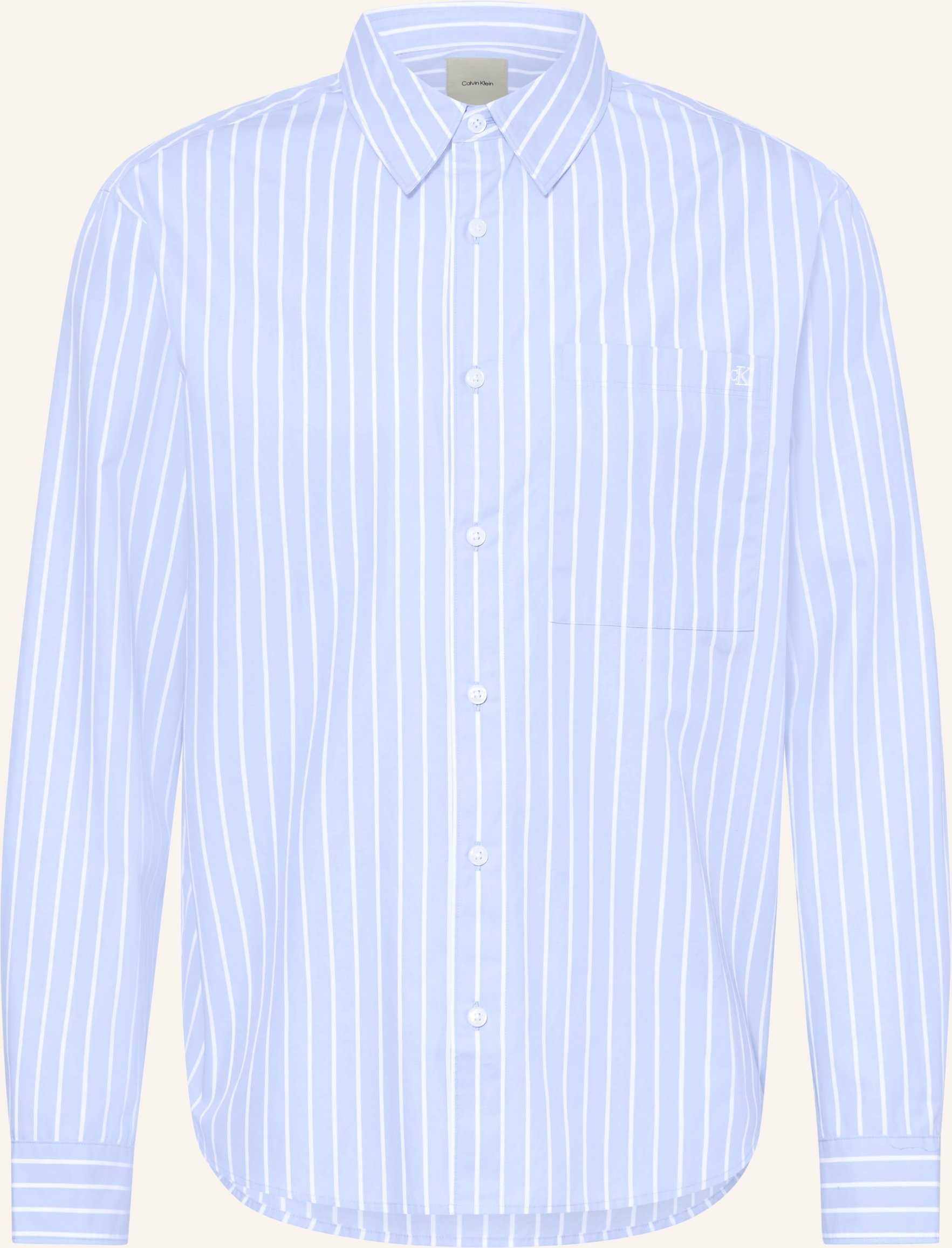 Calvin Klein Hemd Easy Fit blau