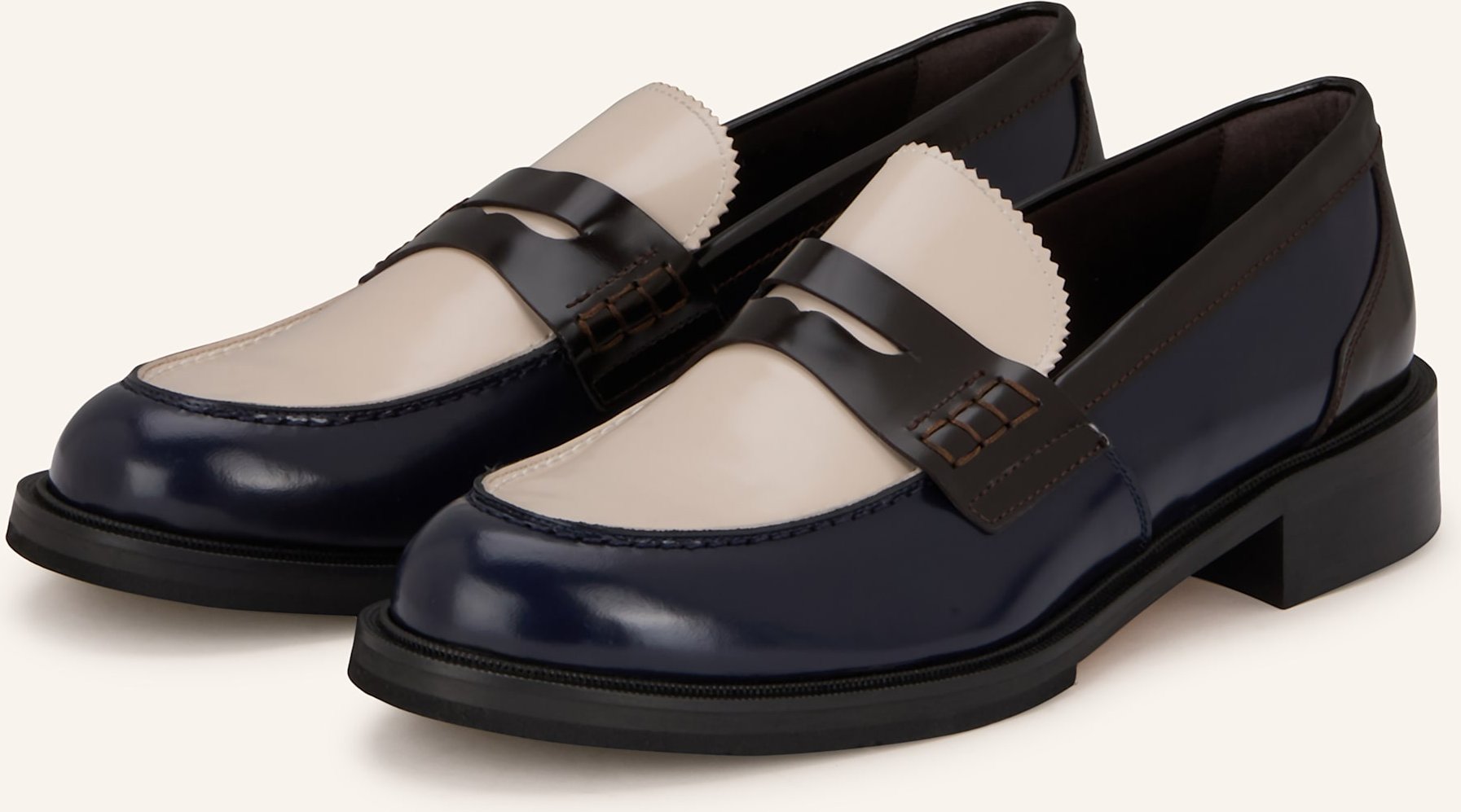 Pertini Penny-Loafer blau