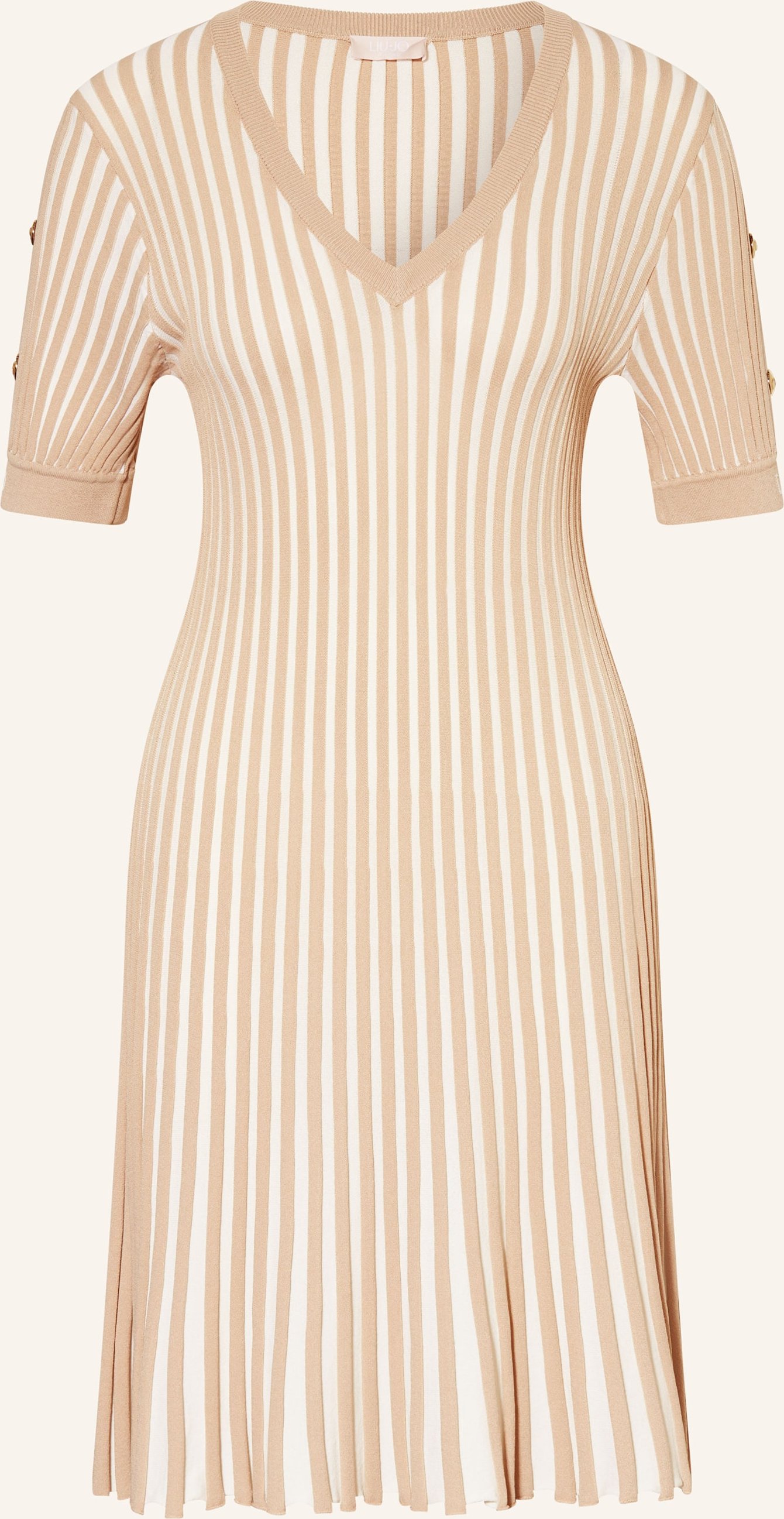 Liu Jo Strickkleid beige