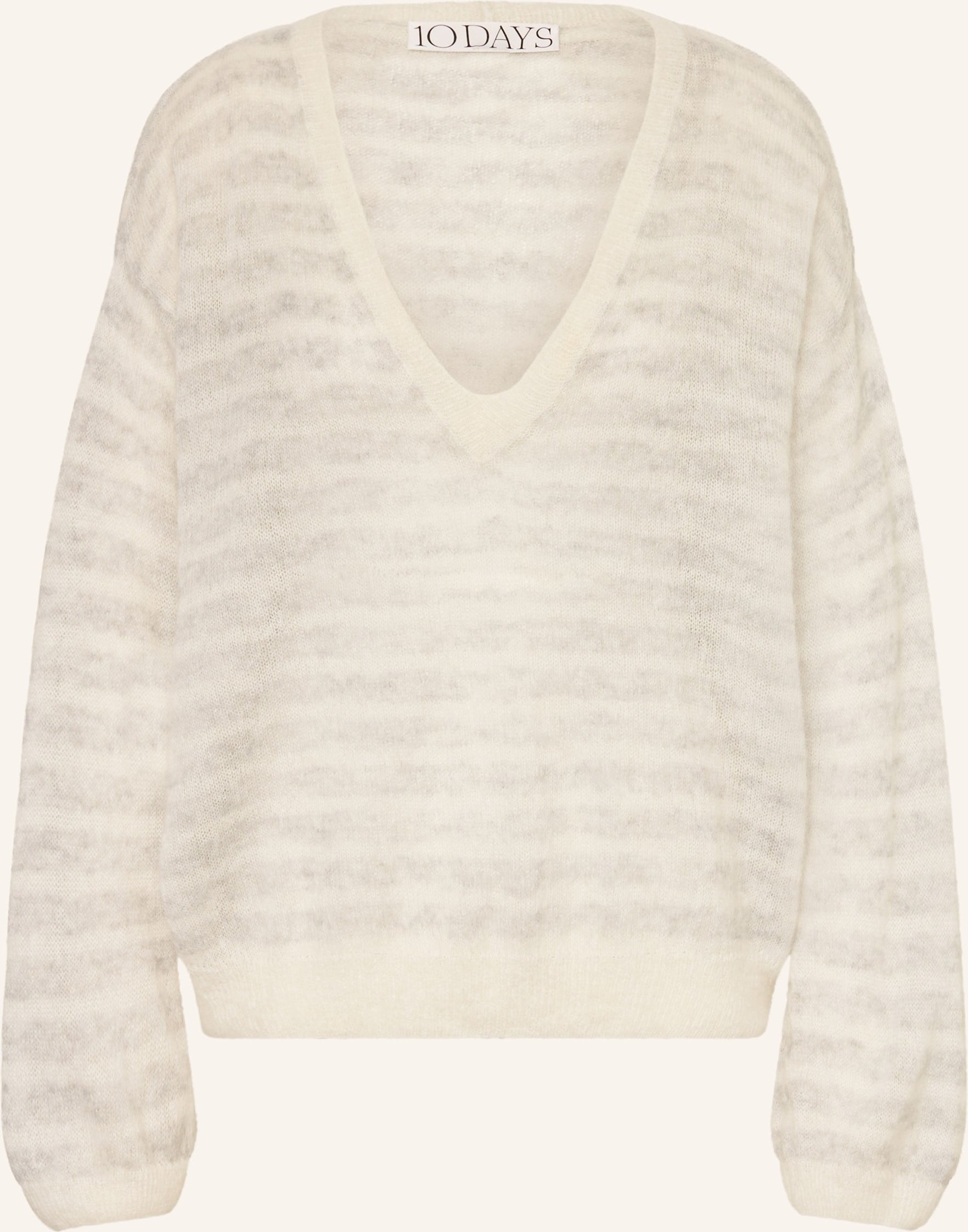 10days Pullover Mit Alpaka grau