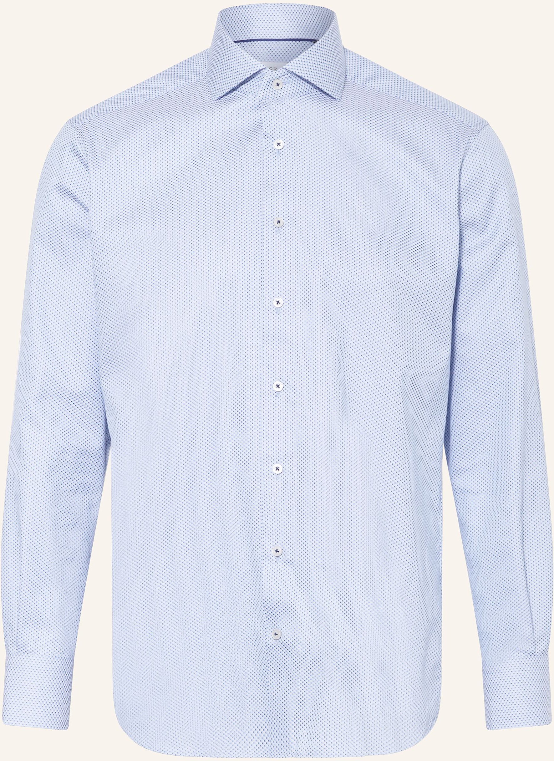 1863 By Eterna Hemd Slim Fit blau