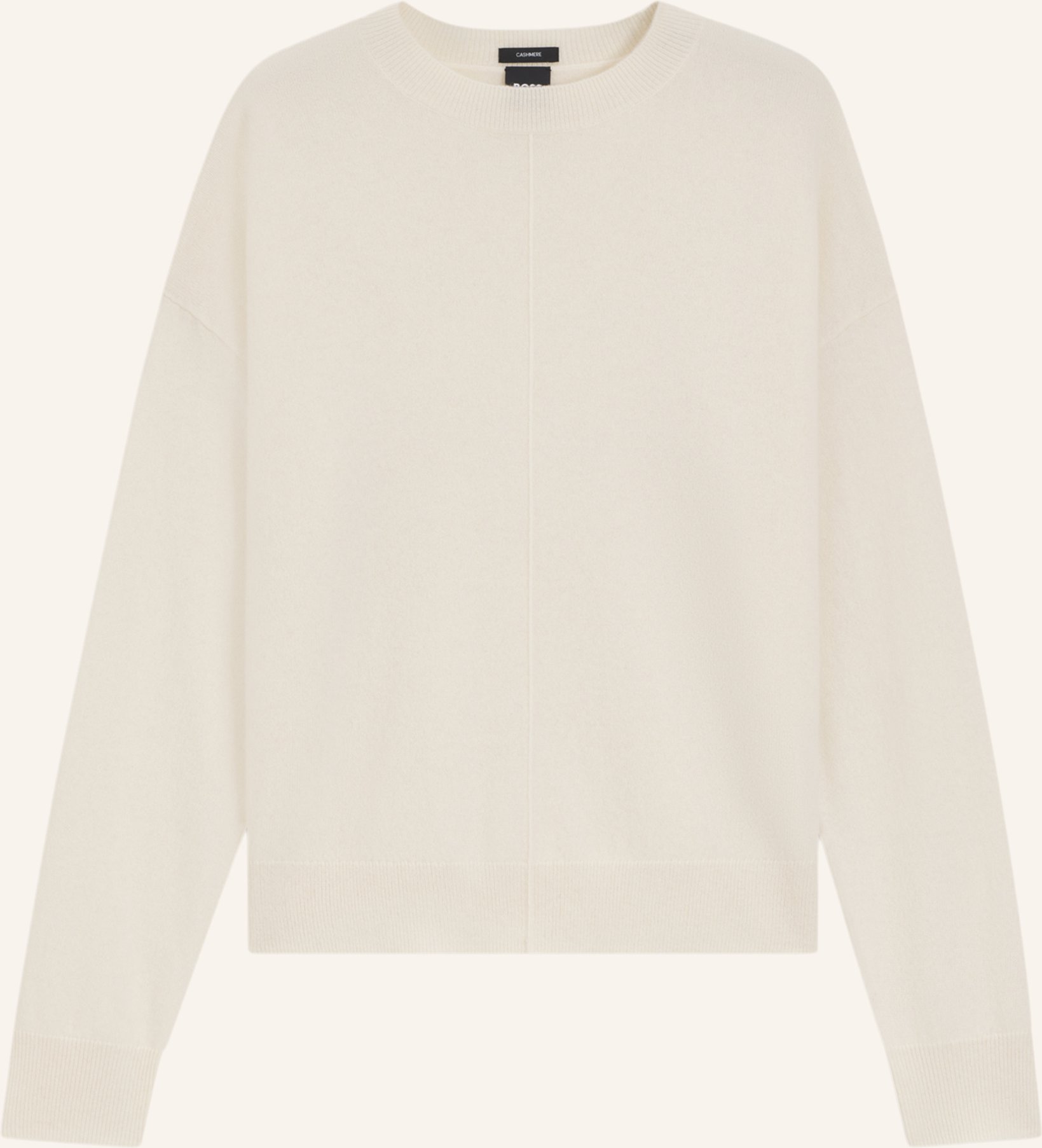 Boss Cashmere-Pullover Fascona beige