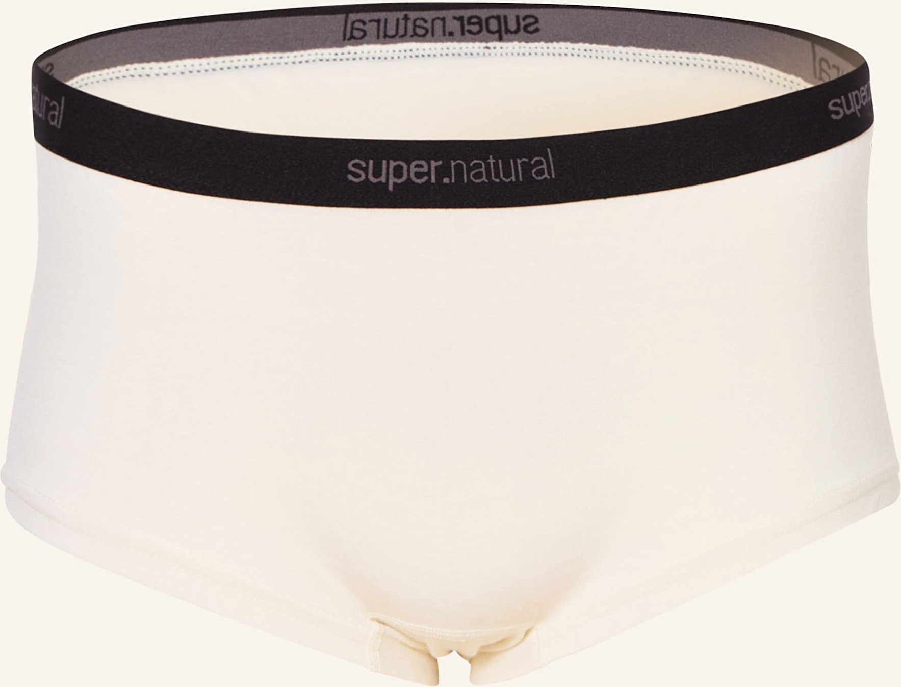 Super.Natural Funktionswäsche-Panty tundra175 Boyfriend Mit Merinowolle weiss