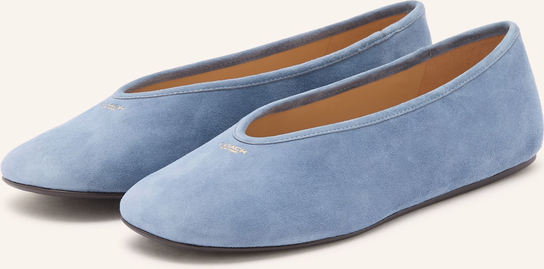 Coach Ballerinas Houston blau