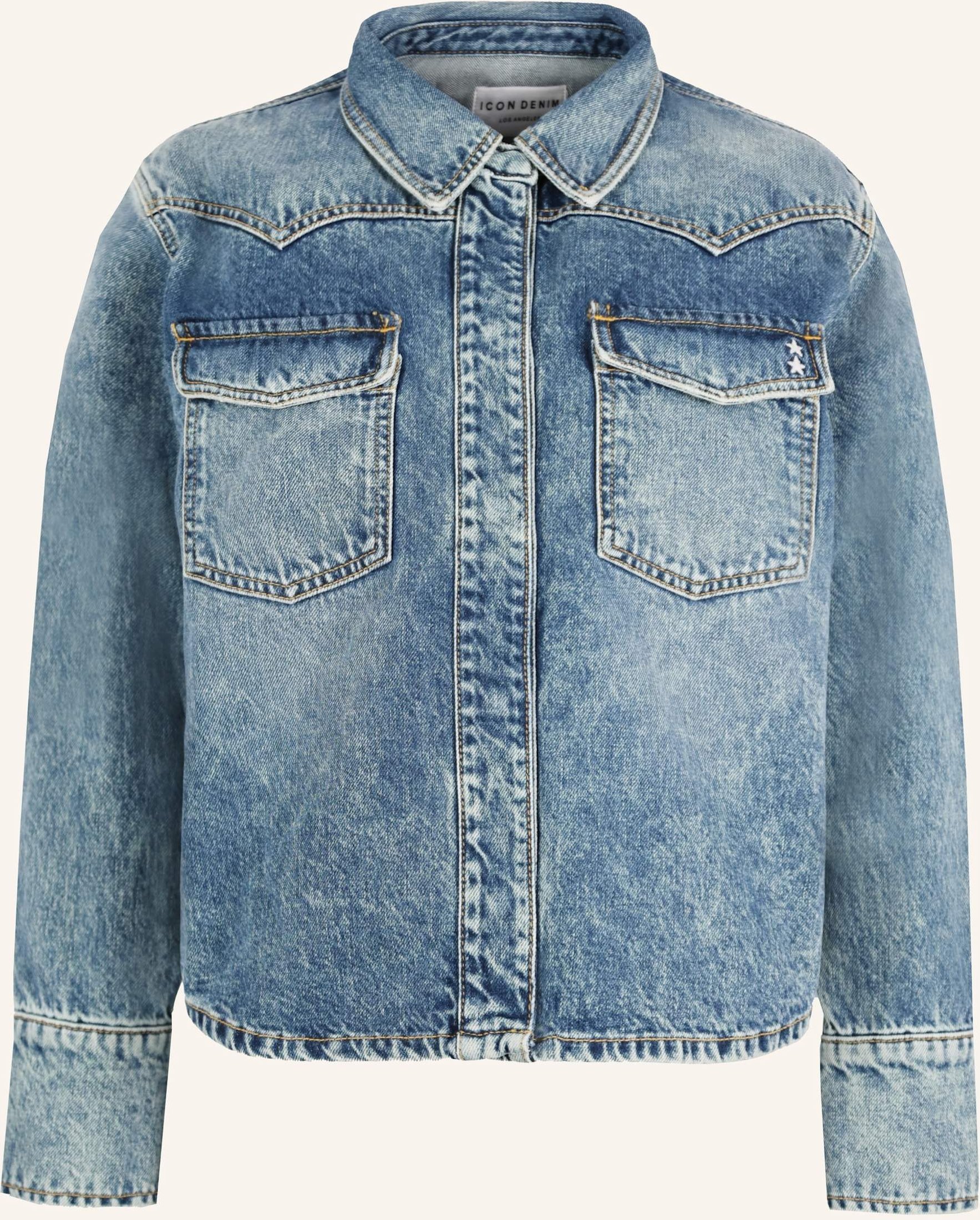 Icon Denim Shirt Norah blau