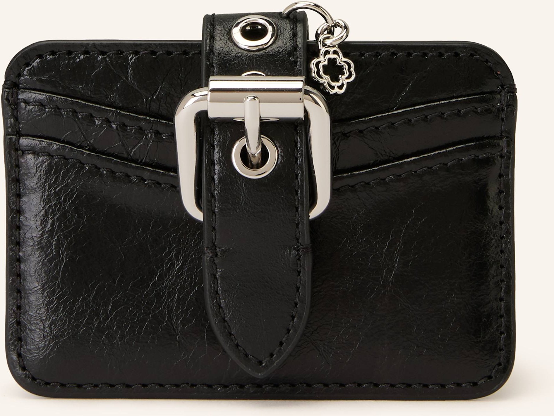 Maje Kartenetui schwarz