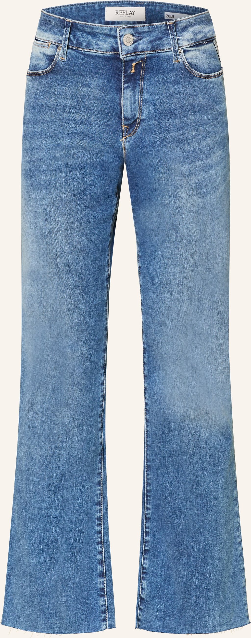 Replay Flared Jeans Zolie blau
