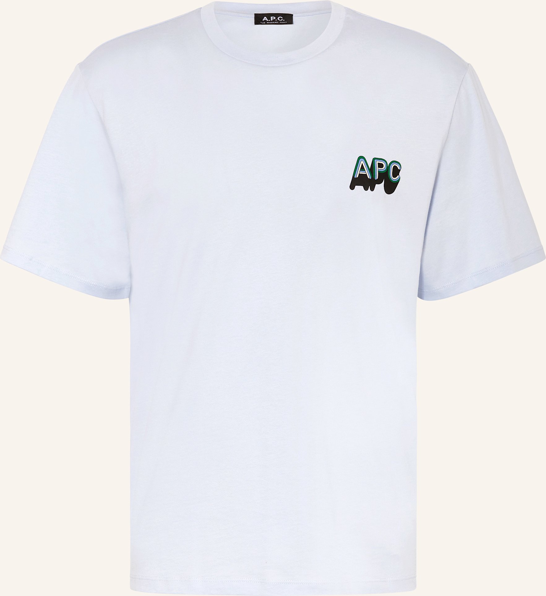 A.P.C. T-Shirt blau