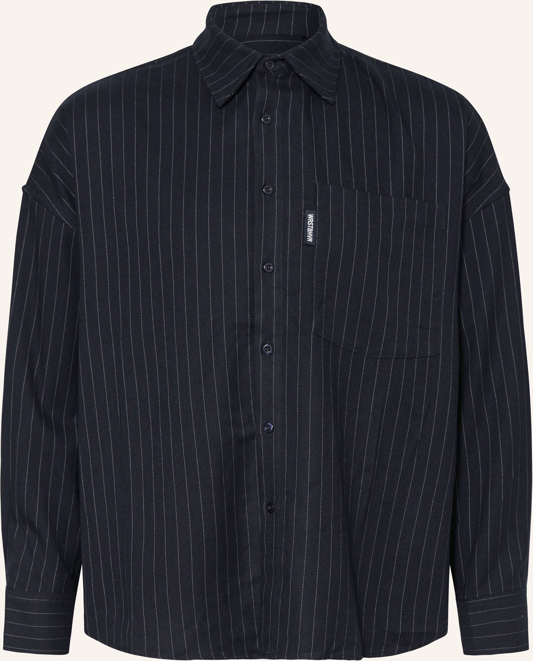 Wrstbhvr Oversized-Hemd Amal Comfort Fit blau