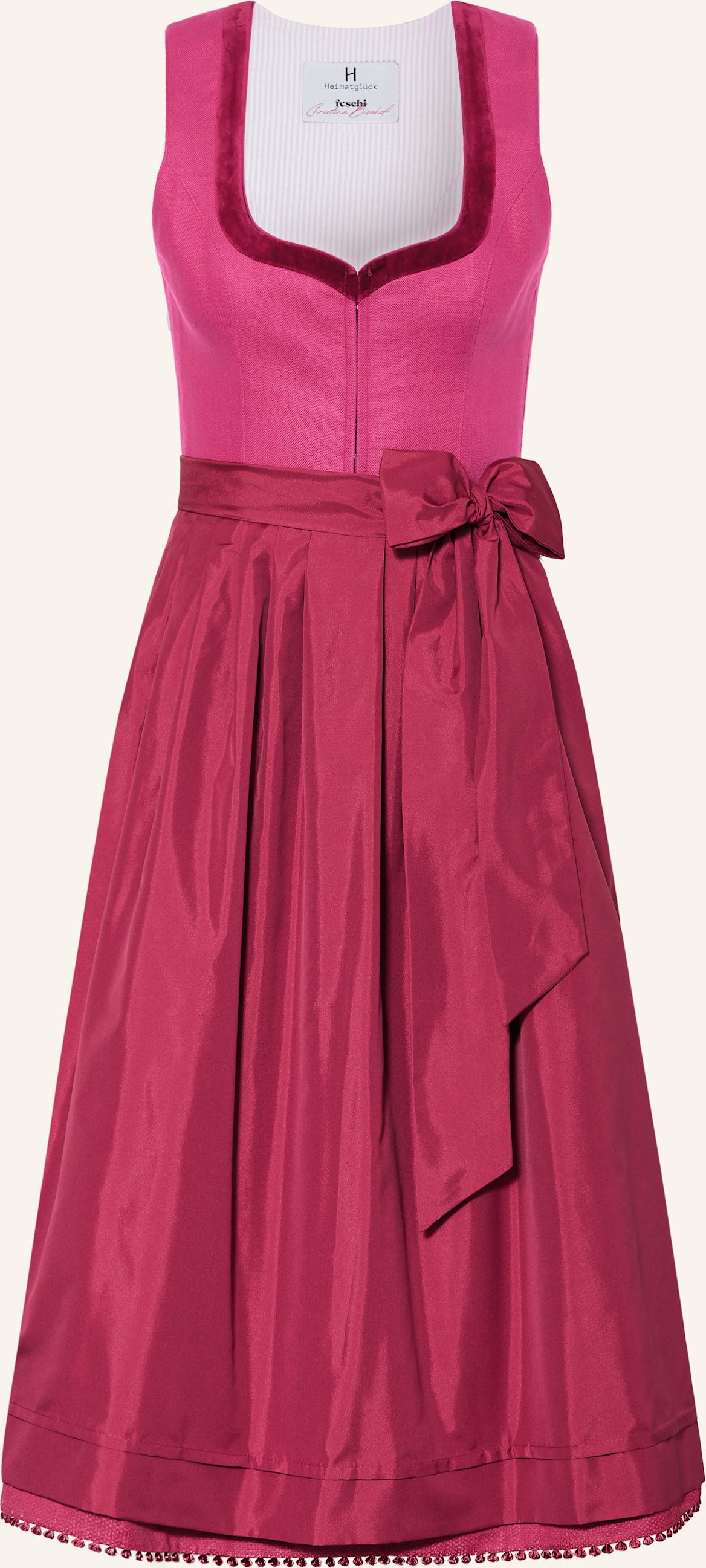 Thumbnail - Heimatglück Tracht Dirndl Pina pink