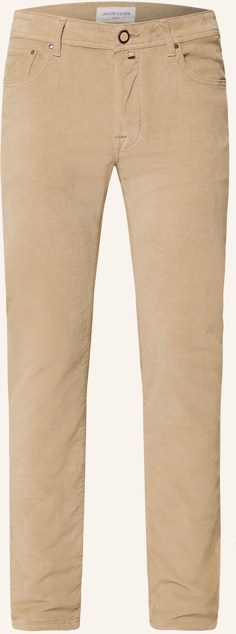 Thumbnail - Jacob Cohen Cordchino Bobby Regular Fit beige