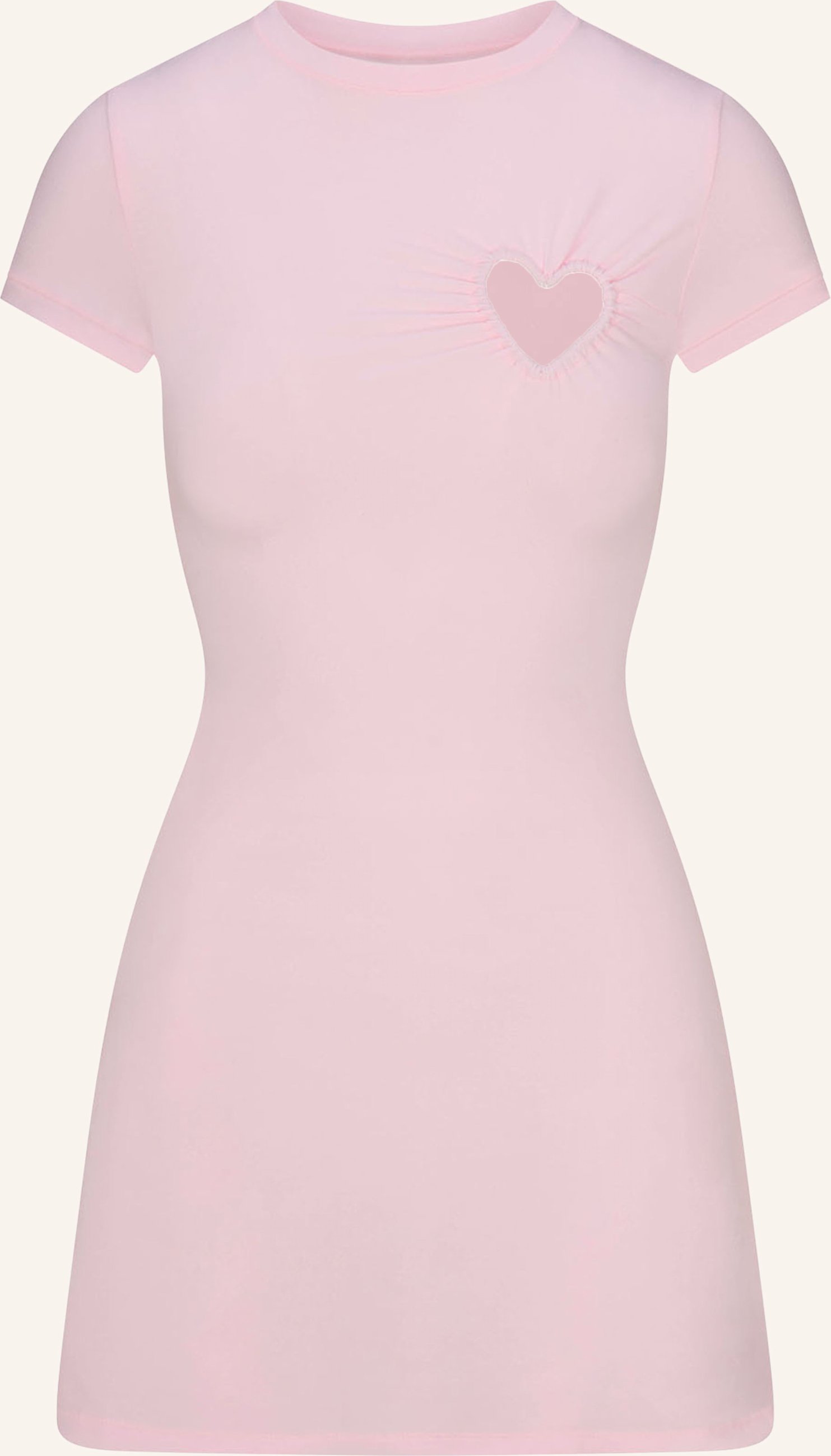 Skims Lounge-Kleid Cotton Jersey rosa