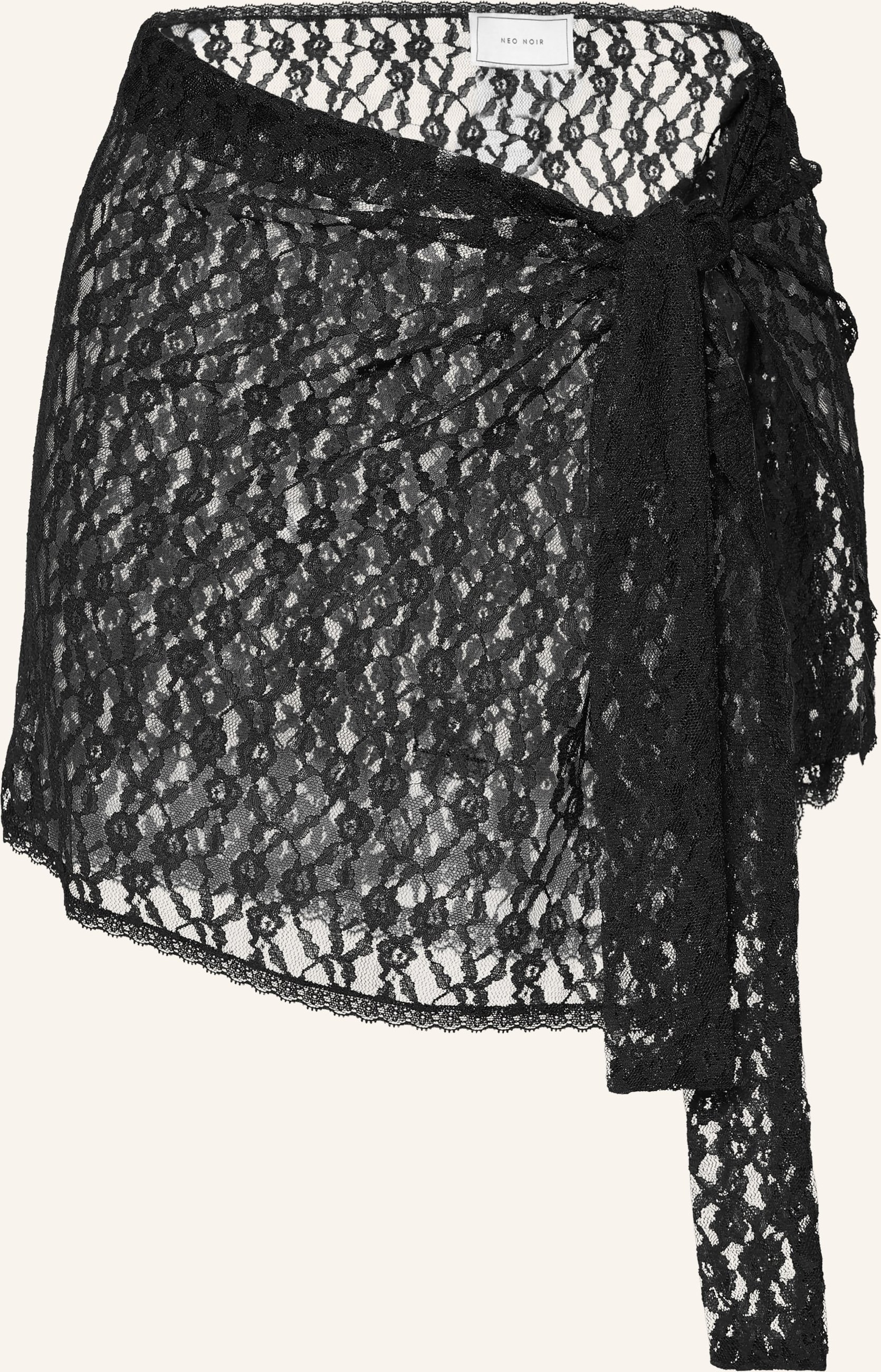 Neo Noir Wickelrock Diffana Aus Spitze schwarz