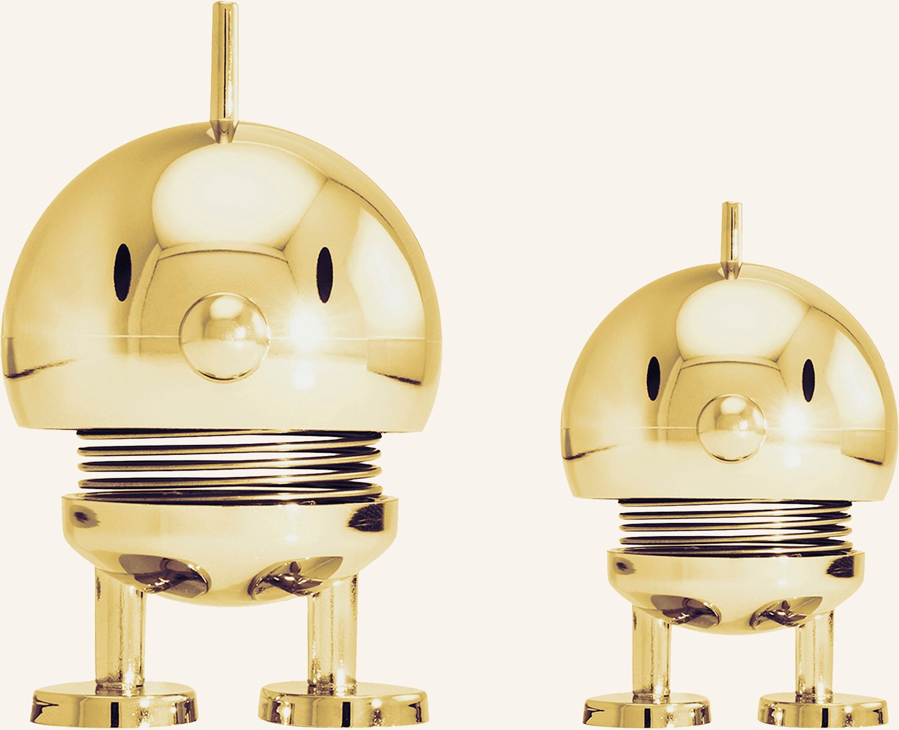 Hoptimist 2er-Set Dekofiguren Bumble Xs/S gold