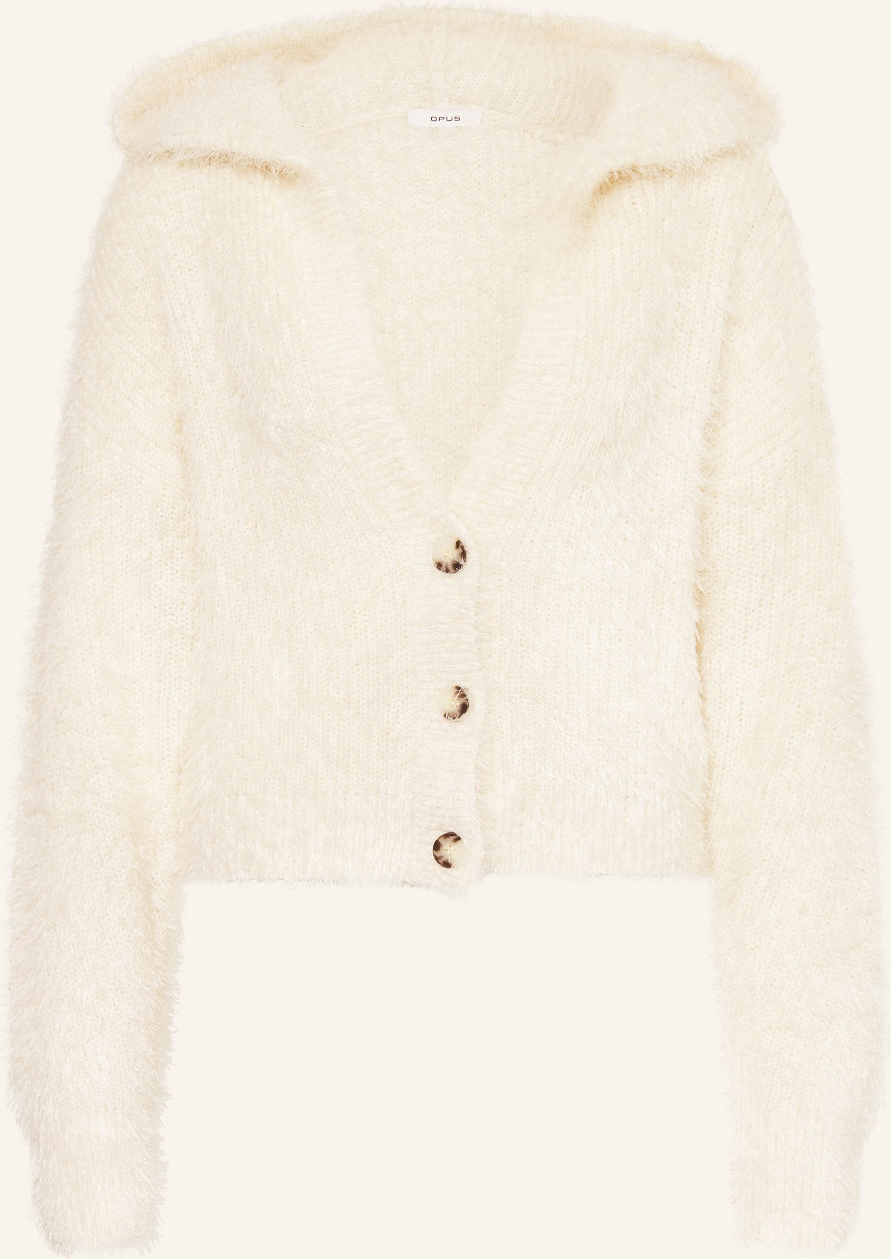 Opus Strickjacke Difanna weiss