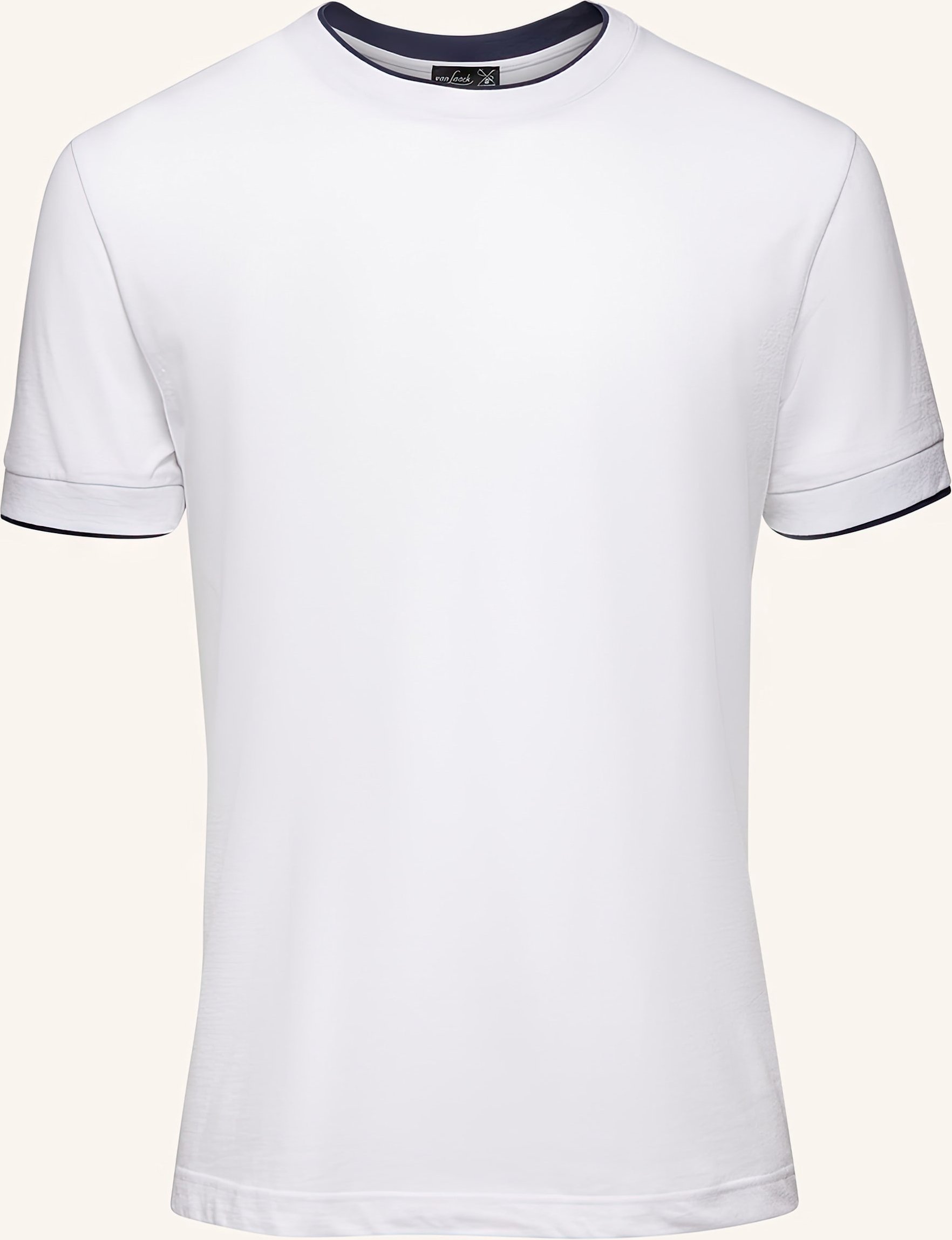 Van Laack T-Shirt Modern Fit weiss