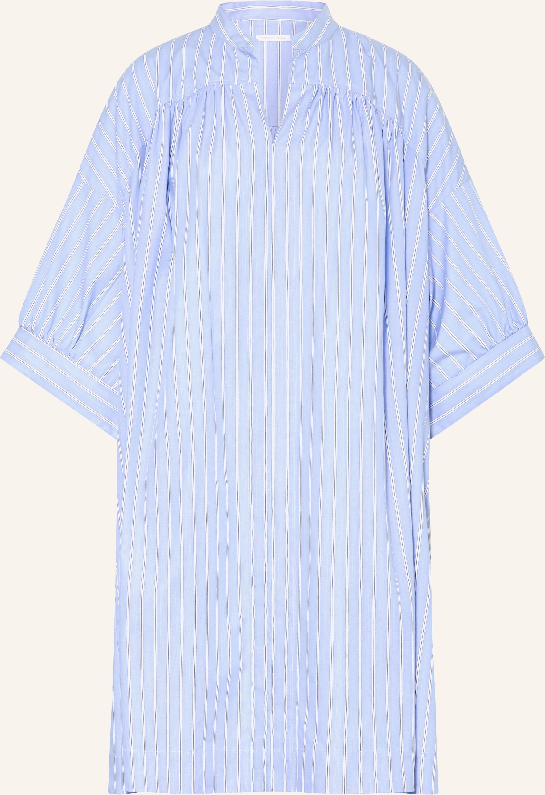 Robert Friedman Kleid Klivial Mit 3/4-Arm blau