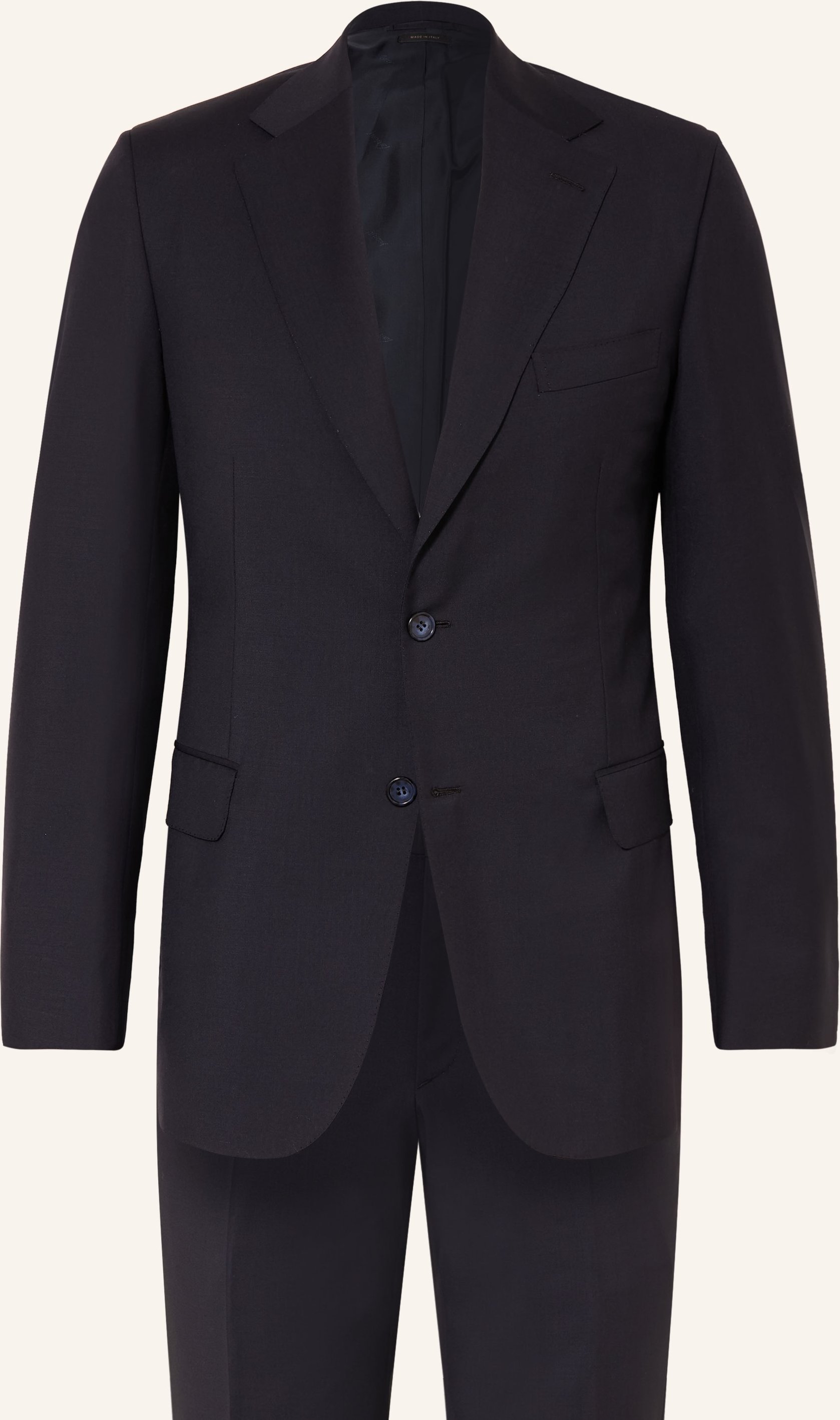 Brioni Anzug Extra Slim Fit blau