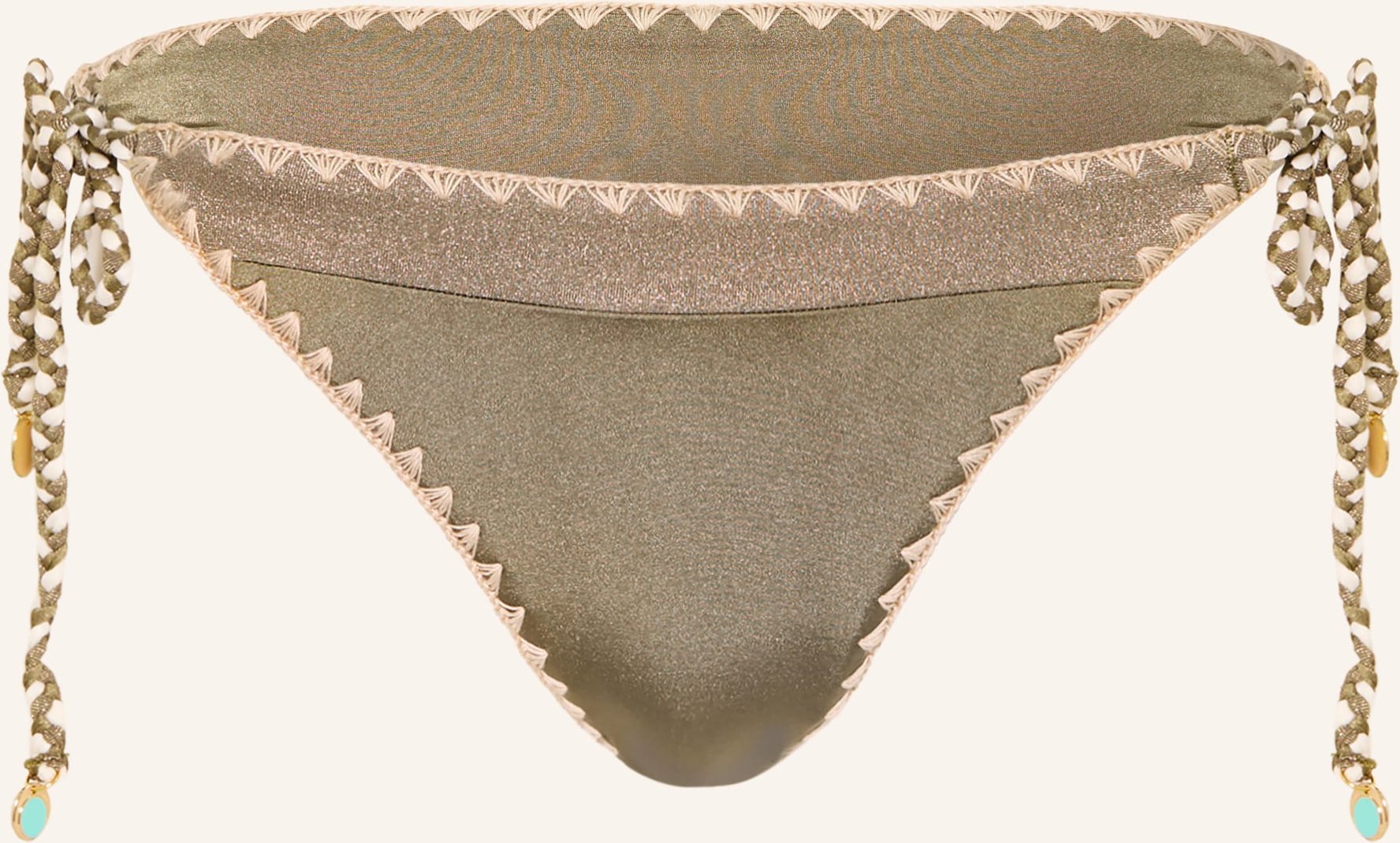 Banana Moon Couture Triangel-Bikini-Hose Nazca Blika gruen