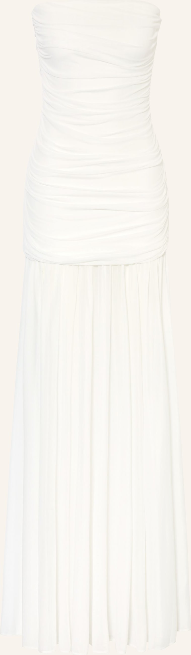 Retrofête Off-Shoulder-Kleid Adele weiss