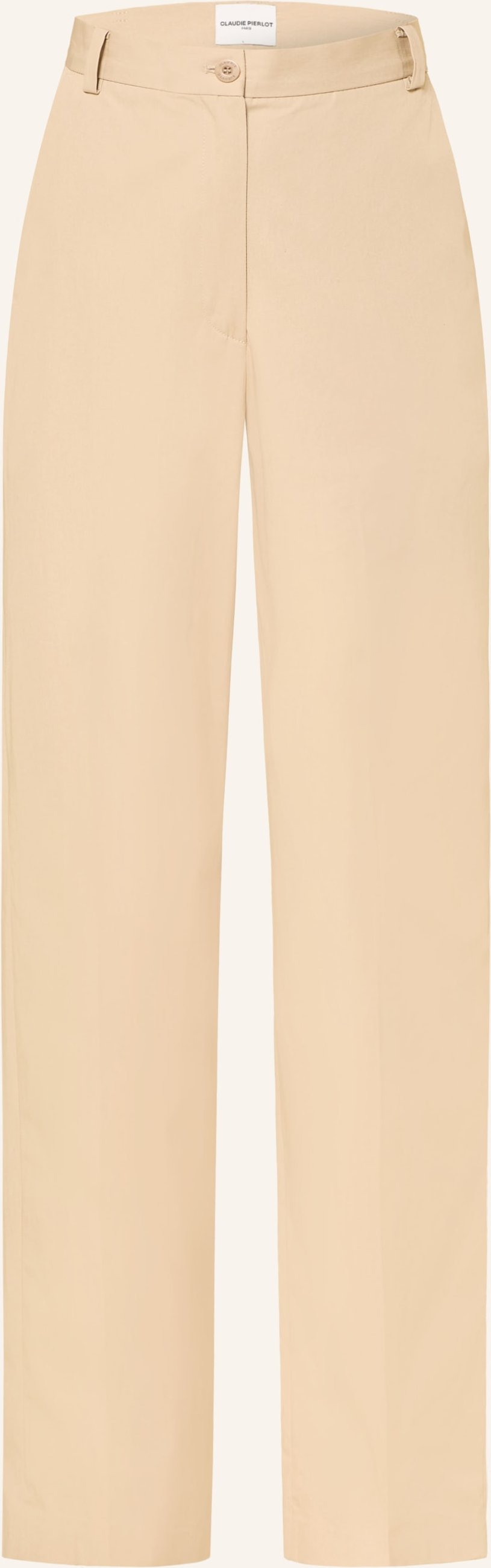 Thumbnail - Claudie Pierlot Marlenehose beige
