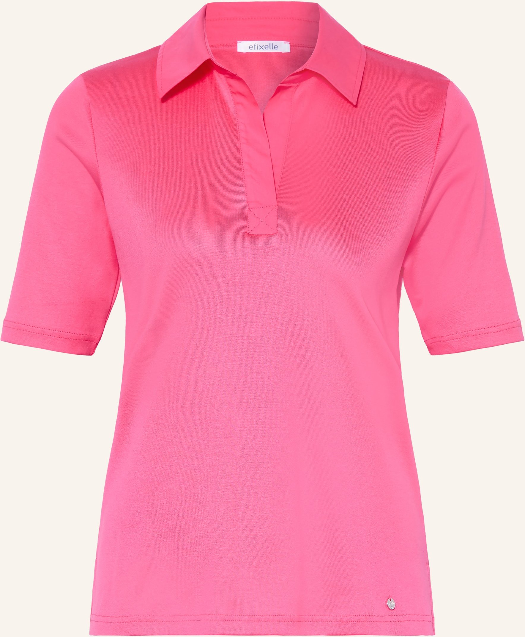 Efixelle Jersey-Poloshirt pink