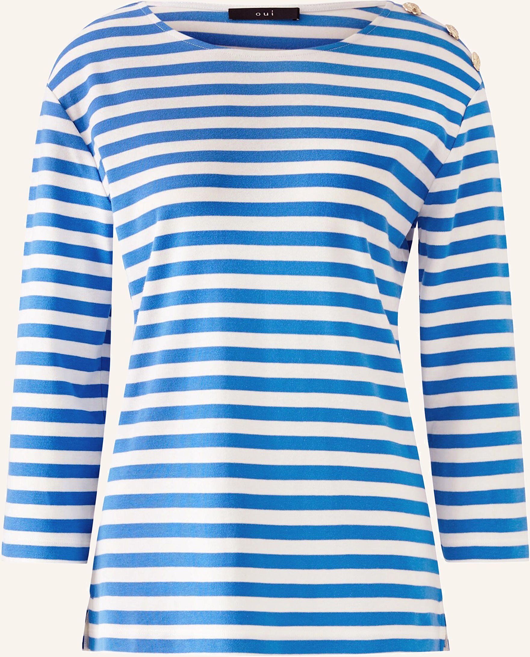 Oui Longsleeve Sunala blau