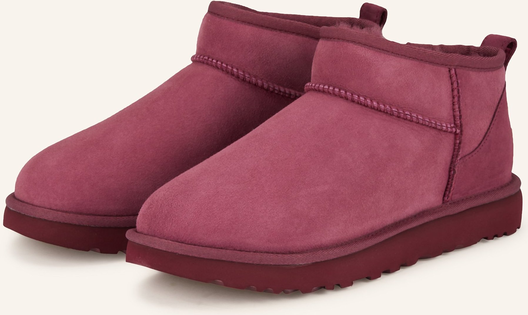 Thumbnail - Ugg Boots Classic Ultra Mini rot