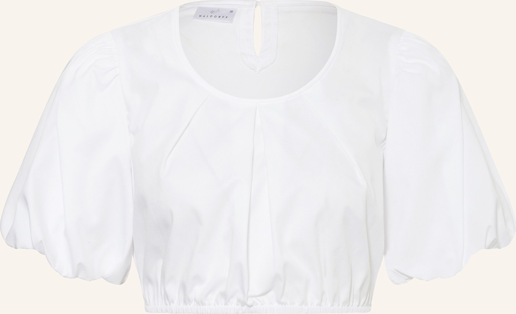Waldorff Dirndlbluse weiss