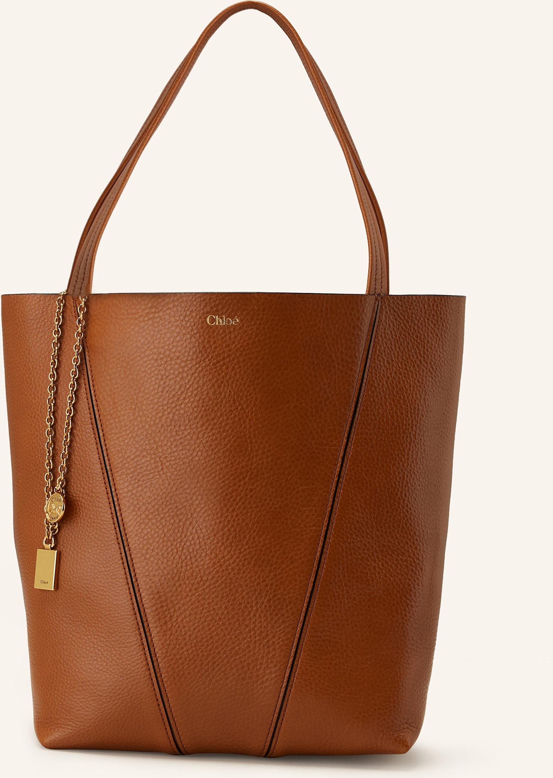 Chloé Shopper Spin braun