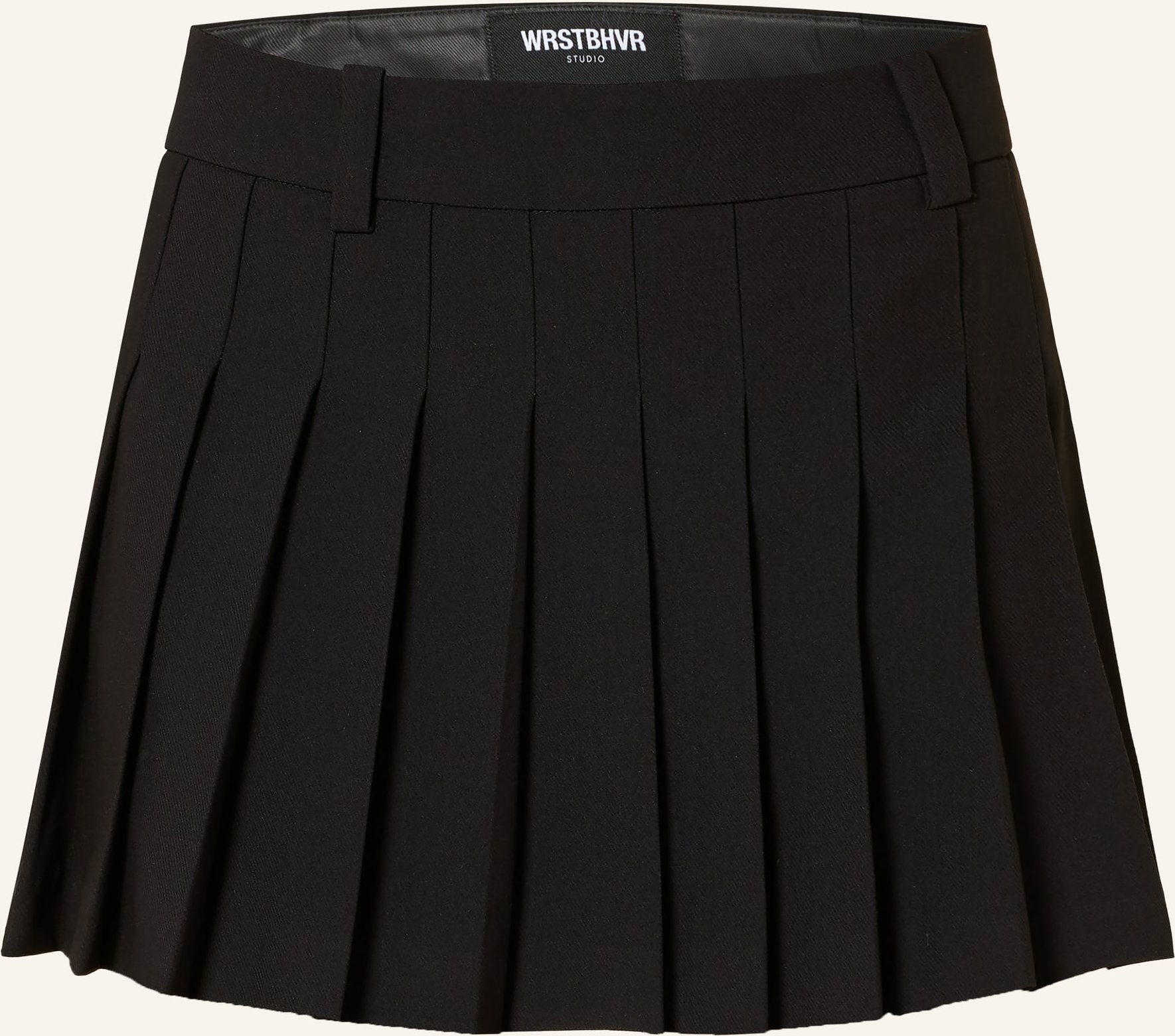 Wrstbhvr Faltenrock Nuria schwarz