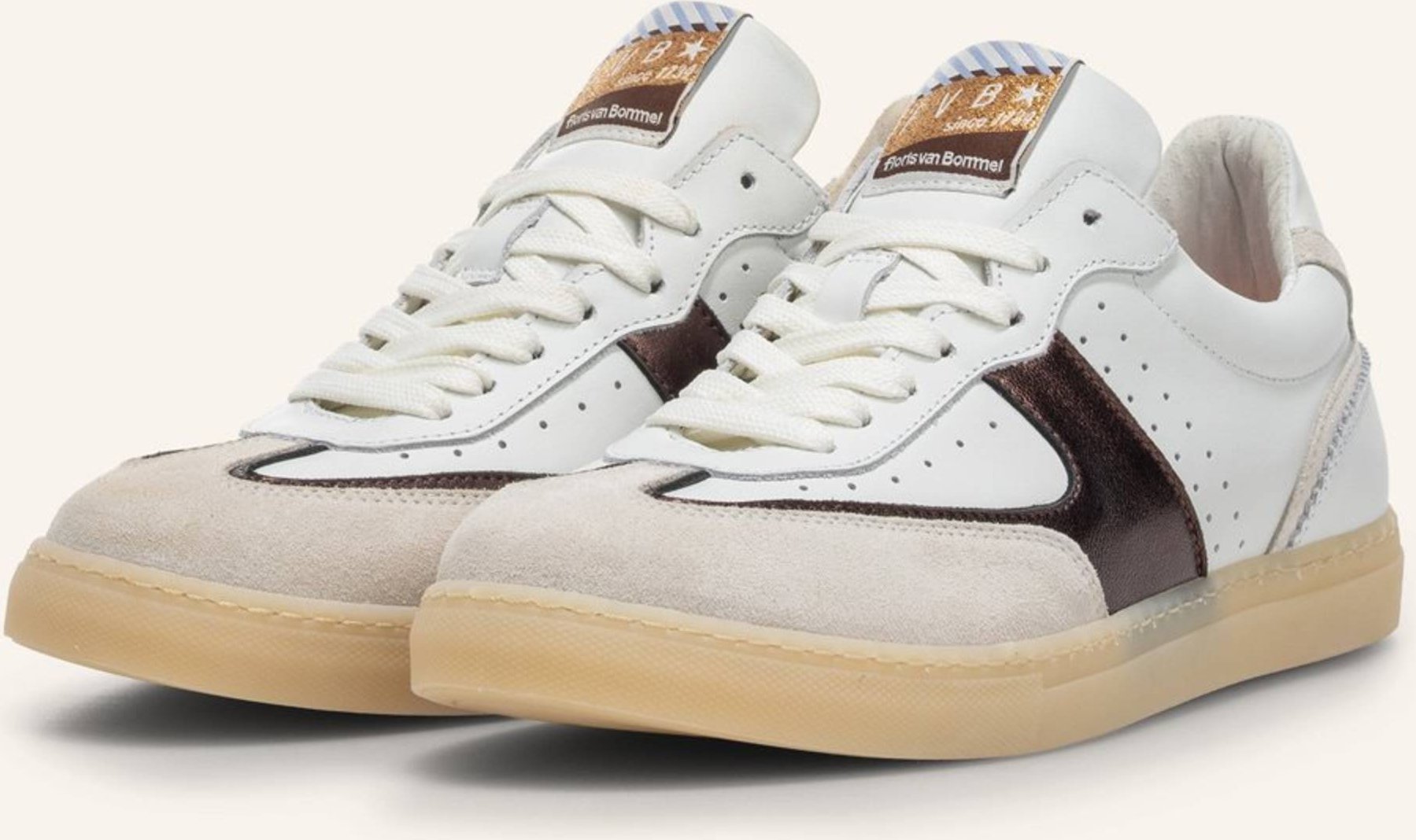 Floris Van Bommel Sneaker Minni 04 braun