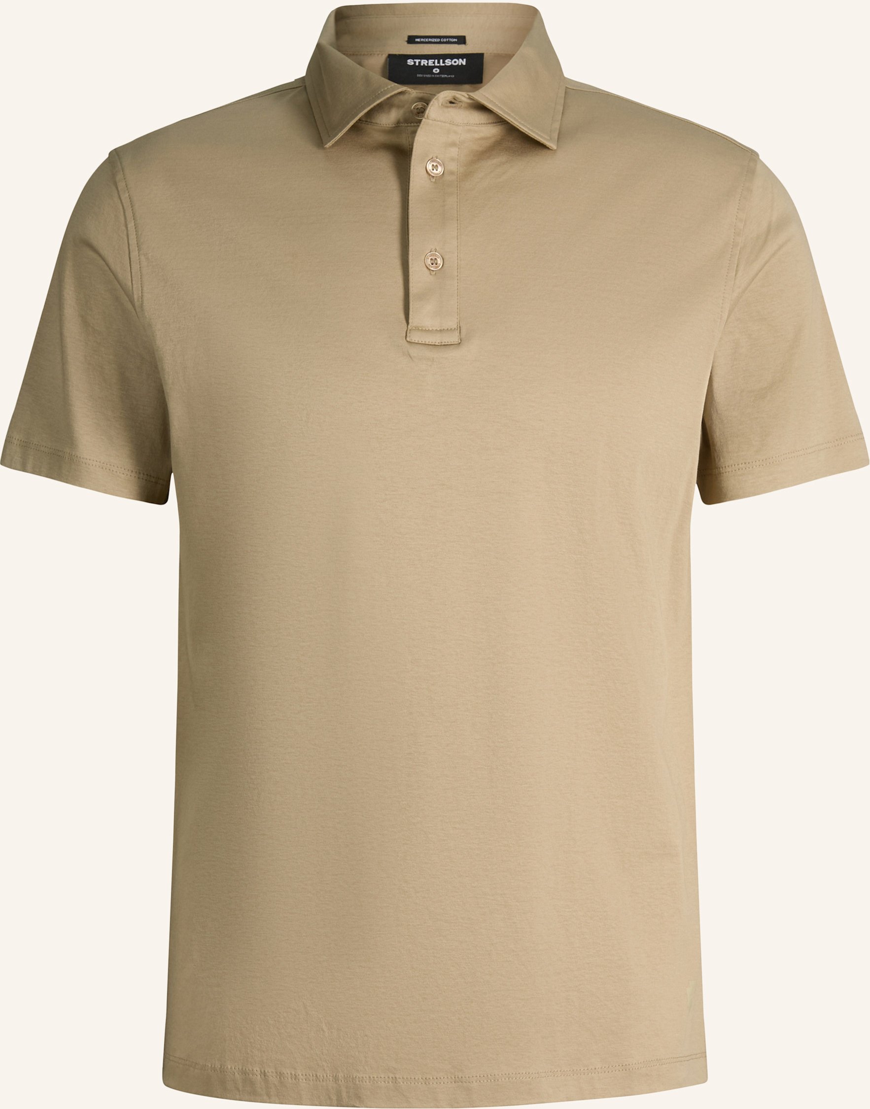 Strellson Jersey-Poloshirt Pepe beige