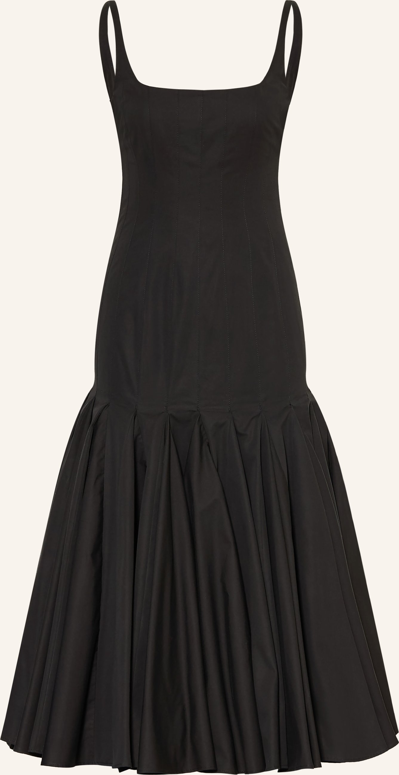 Jacquemus Kleid La Robe Agave schwarz